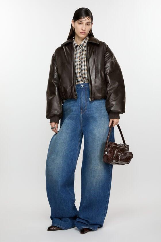 Coated bomber jacket Product Image