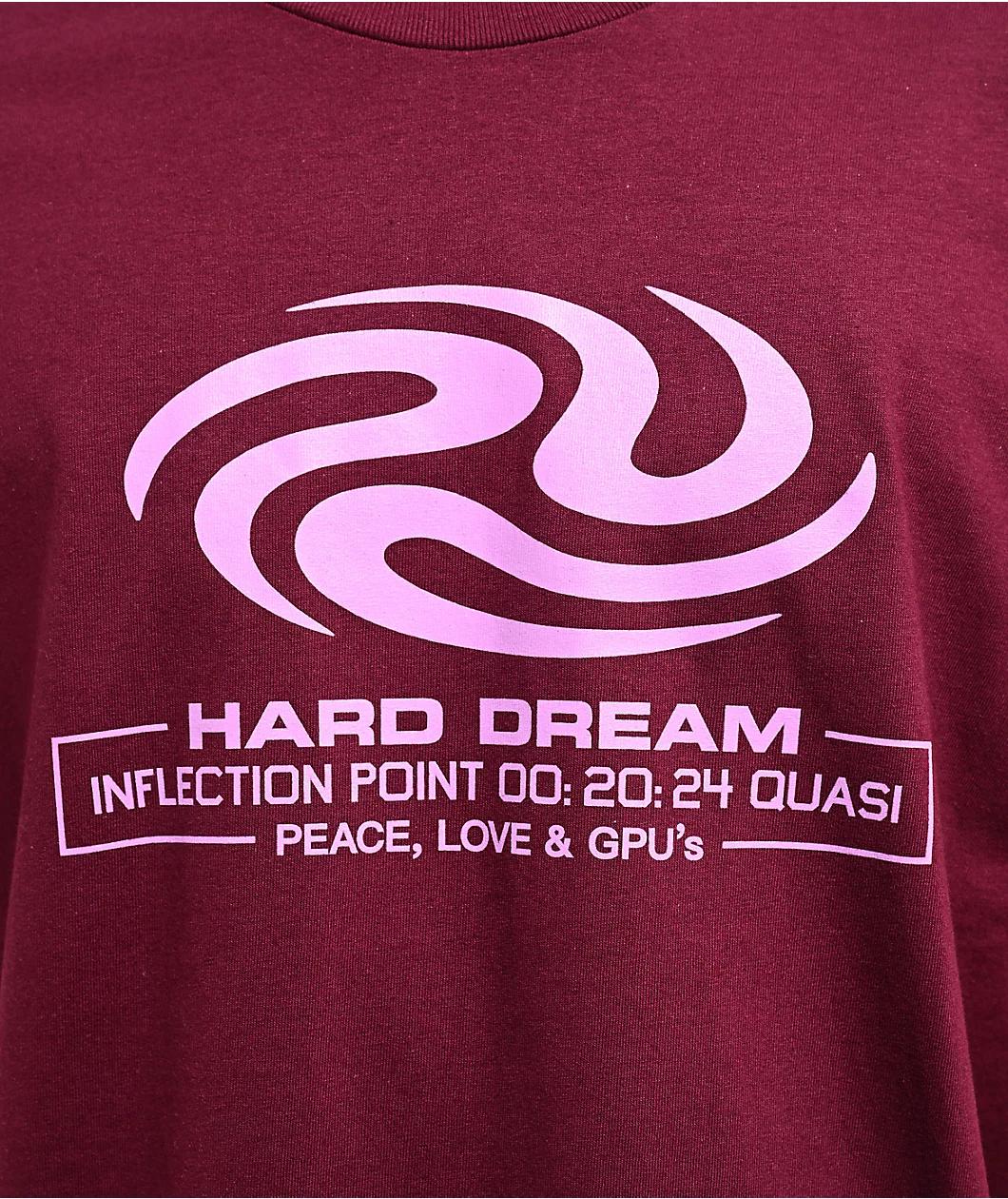 Quasi Hard Dream Burgundy T-Shirt Product Image