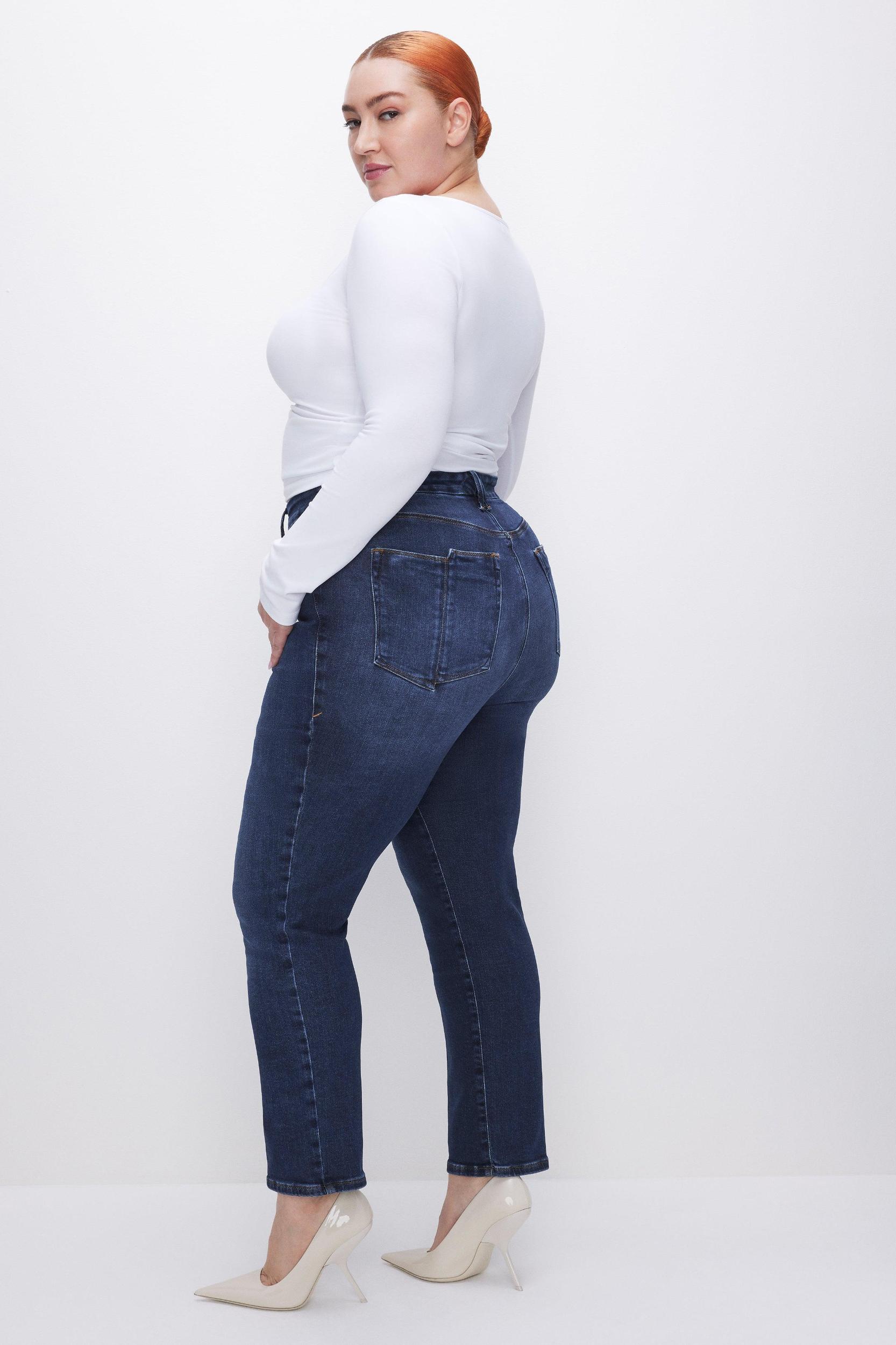 SOFT-TECH GOOD CLASSIC SLIM STRAIGHT JEANS | INDIGO572 Product Image