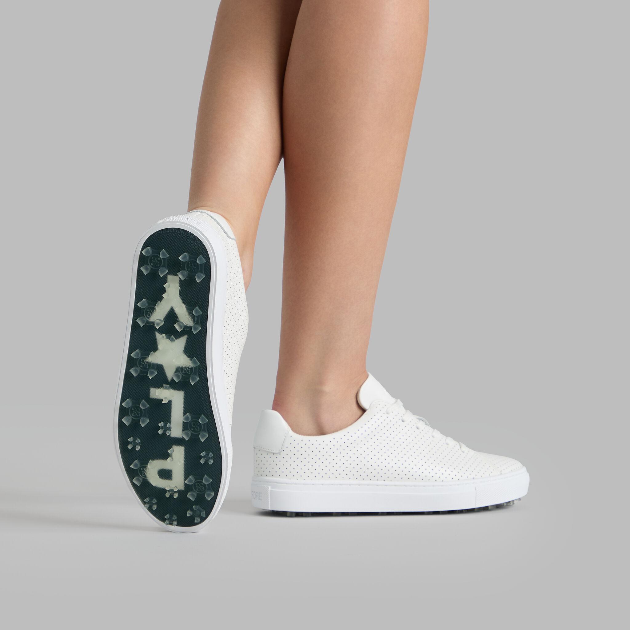 WOMEN'S DURF PERFORATED LEATHER GOLF SHOE Product Image