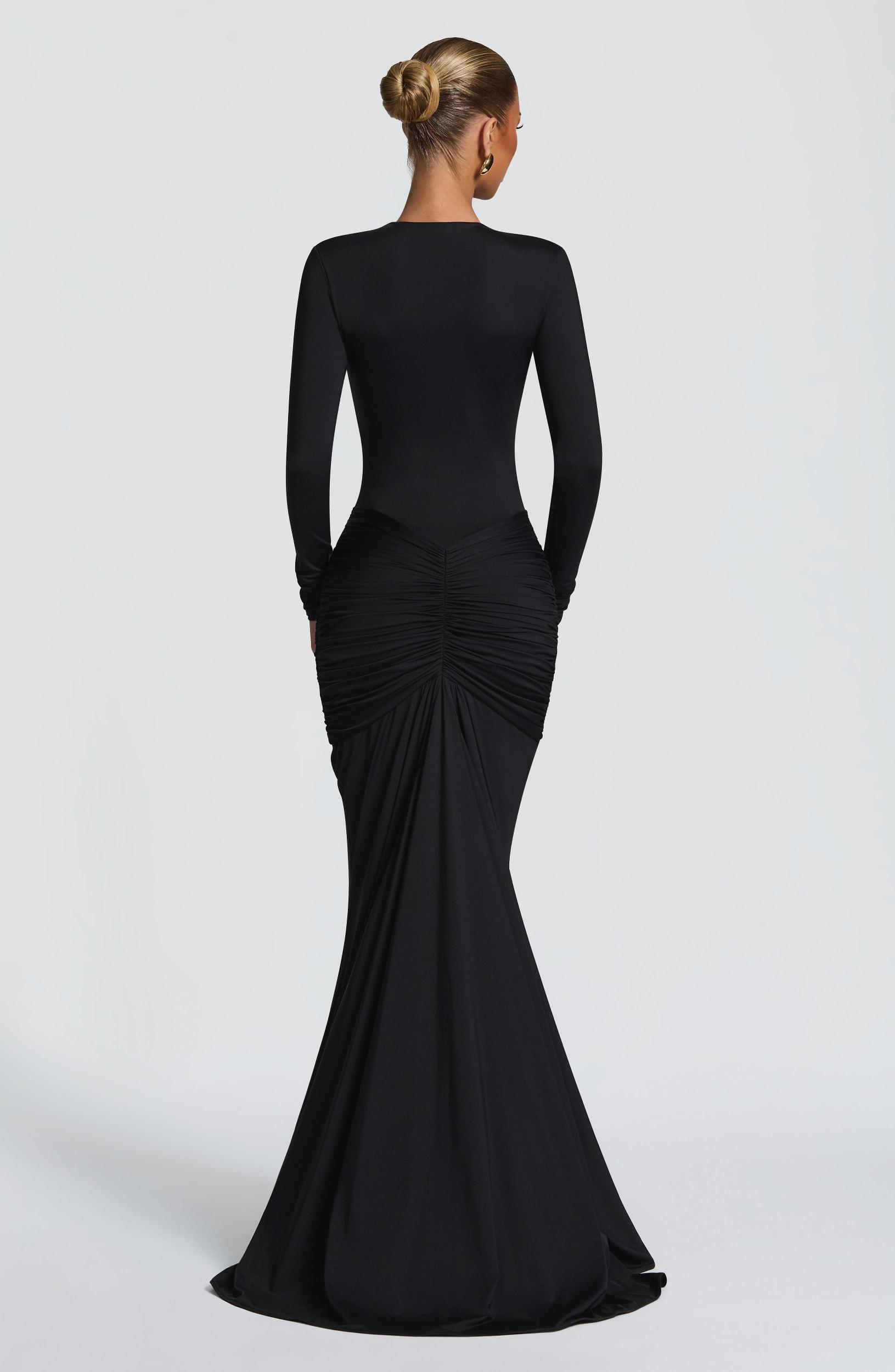 Tara Maxi Dress - Black Product Image