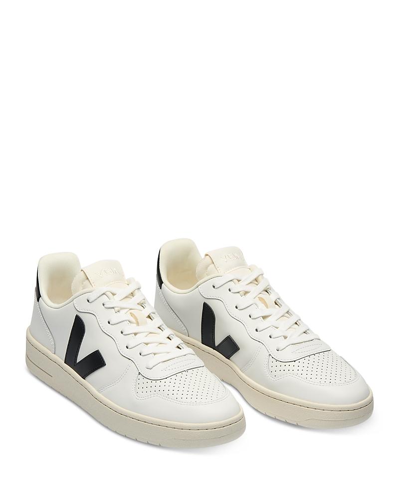 Veja Mens V-10 Low Top Mesh and Suede Sneakers Product Image