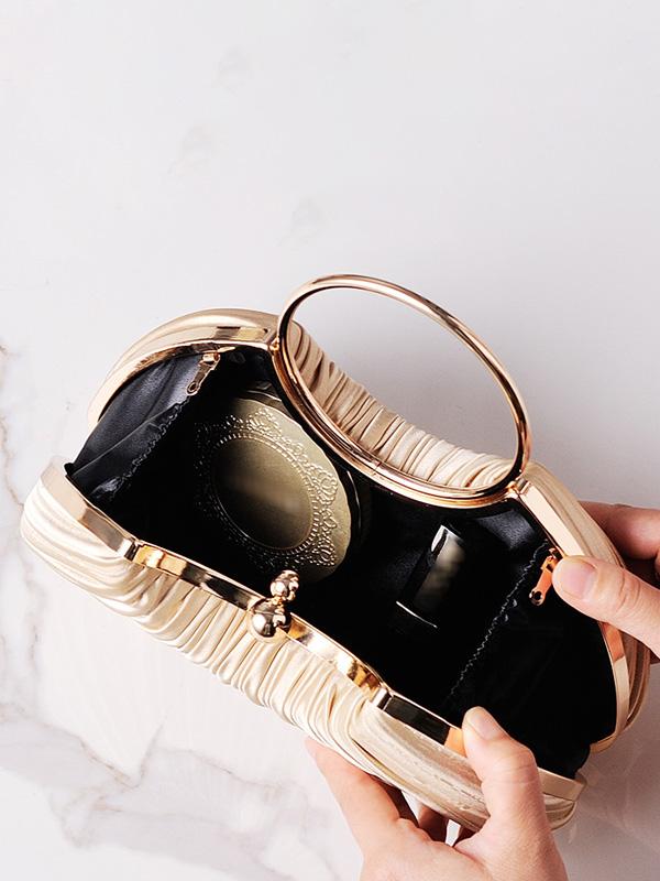Pleated Split-Joint Bags Handbags Product Image