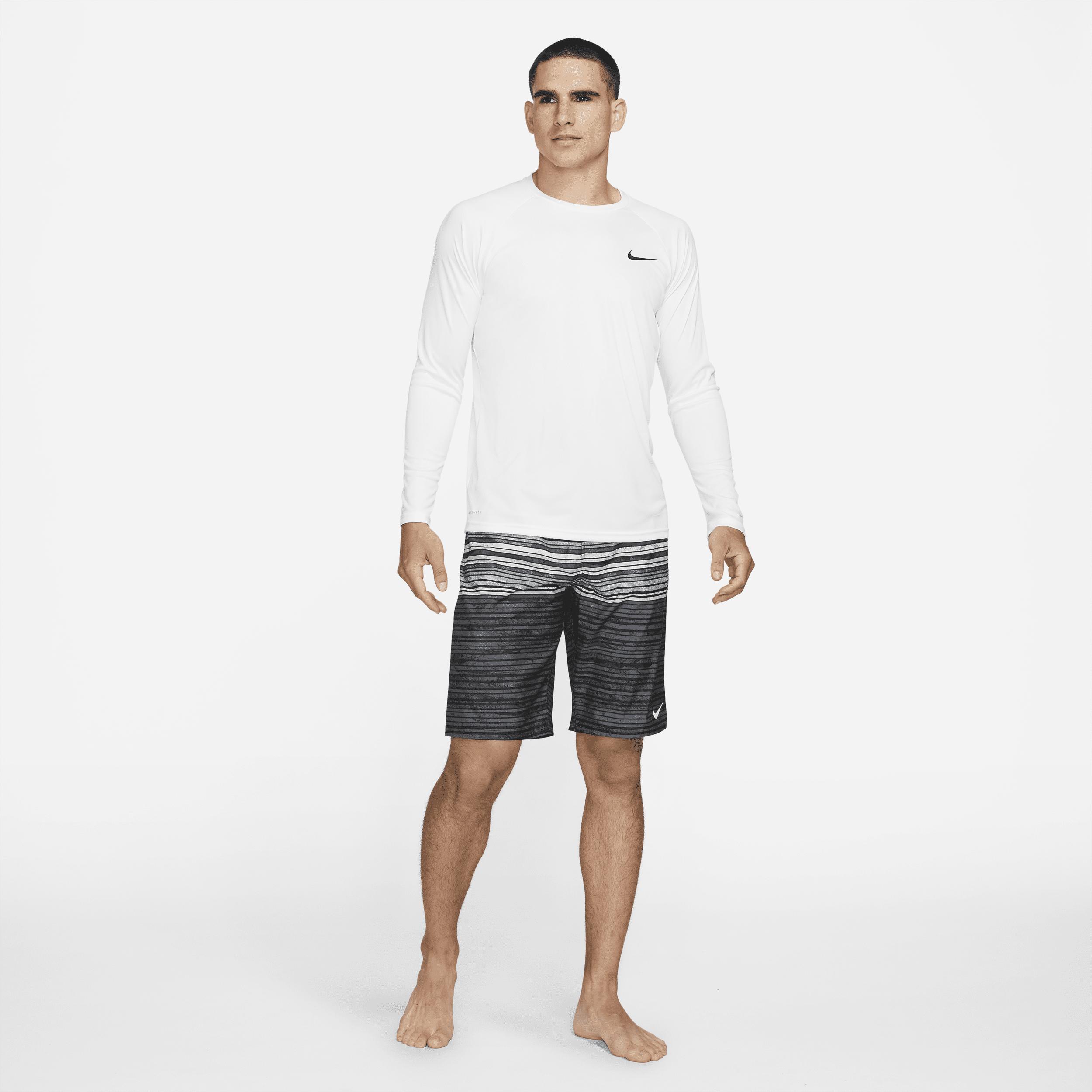 Nike Mens Essential Long-Sleeve Hydroguard Swim Shirt | NESSA587-001 Product Image