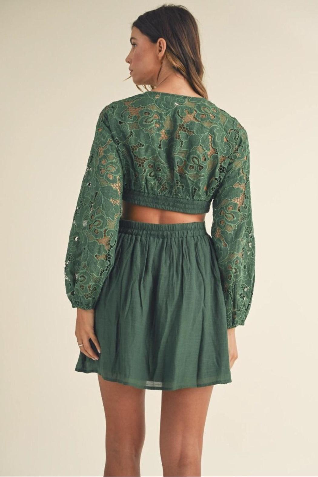 Cut-Out Mini Dress Product Image