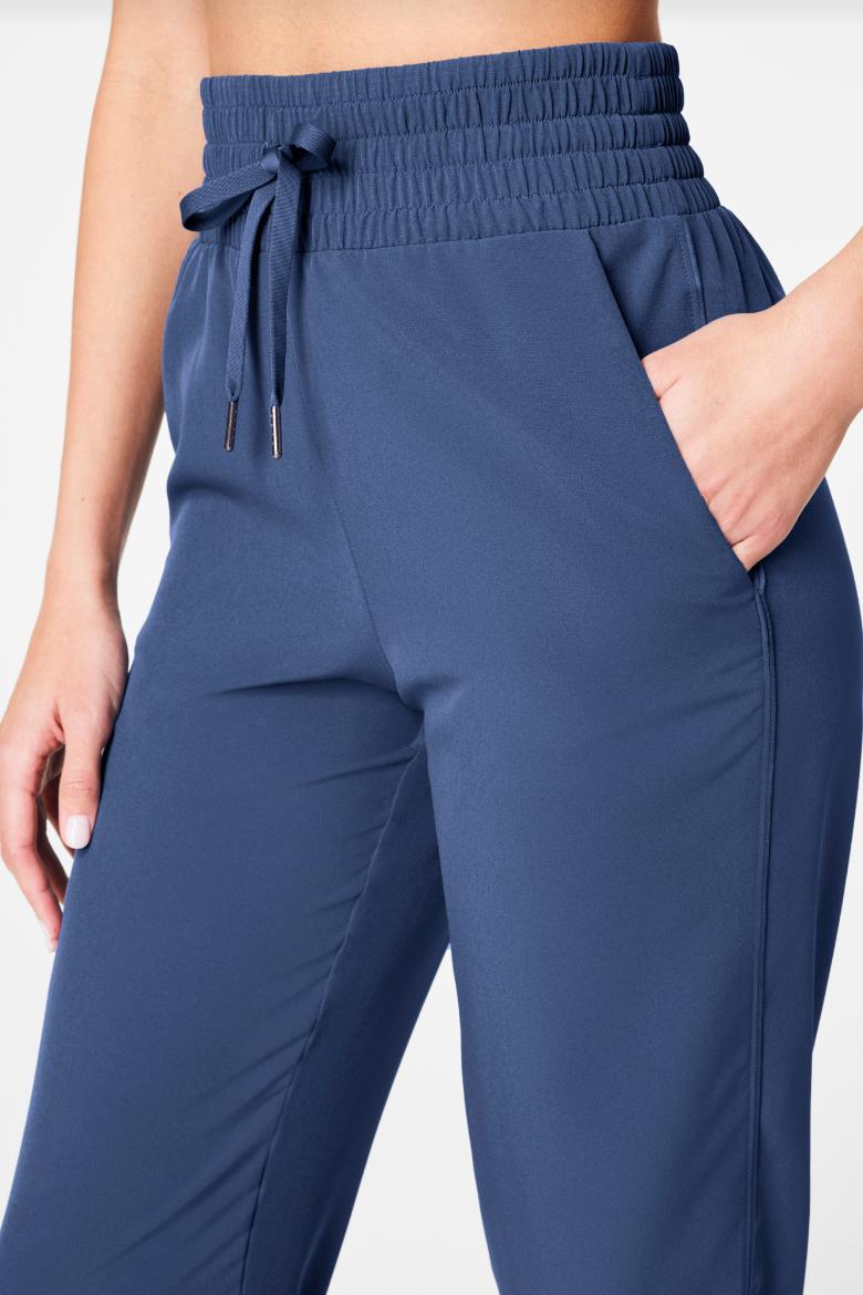 On The Move Slim Pant- Faded Indigo Product Image