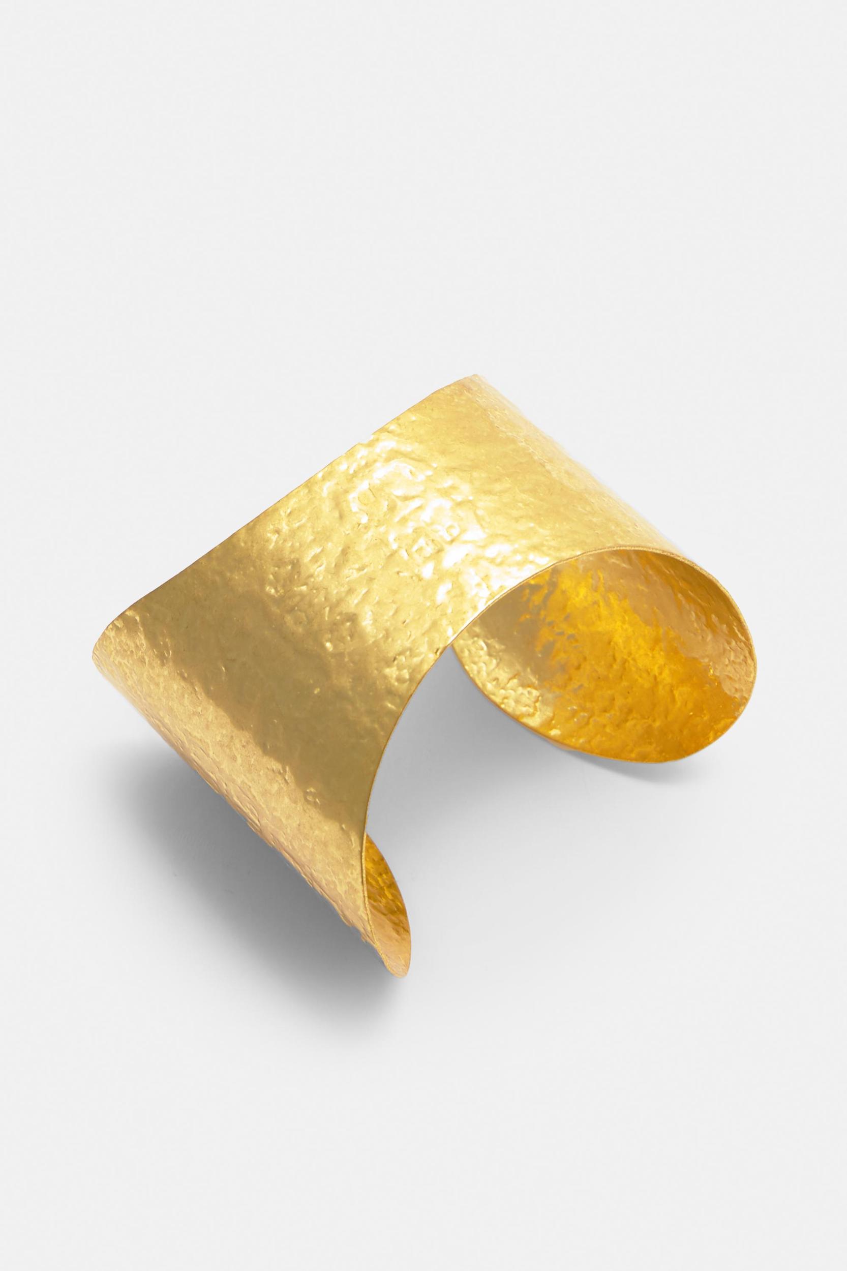 Textured metallic arm cuff Product Image