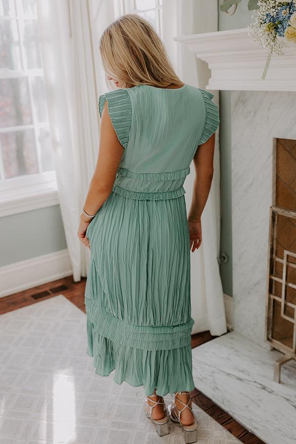 Kind Gesture Pleated Midi Dress Product Image