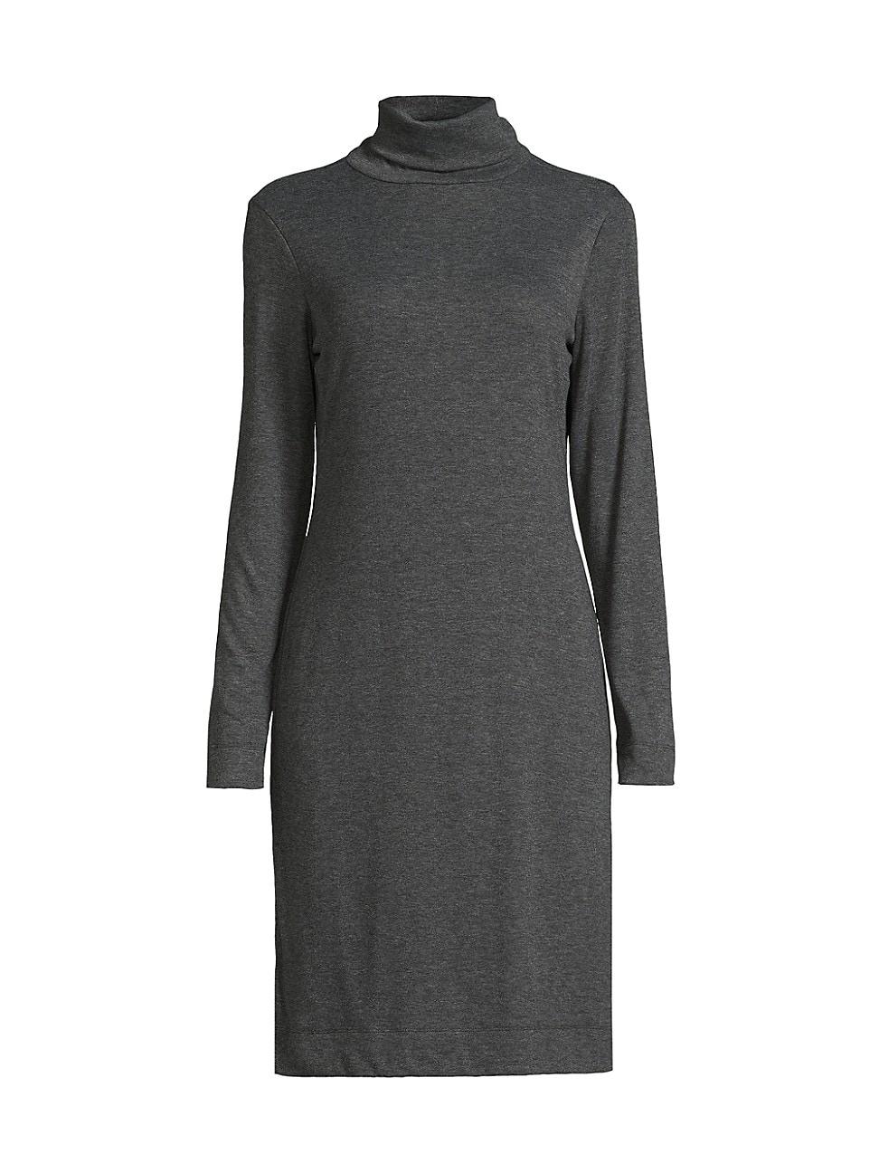 Womens Turtleneck Dress Product Image