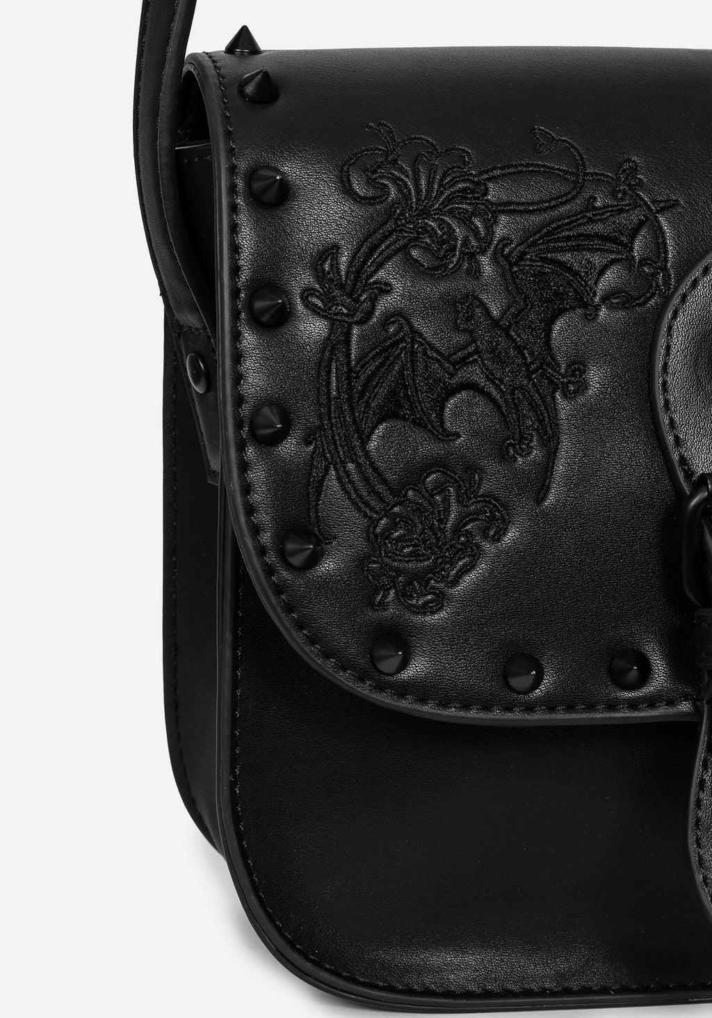 Penumbra Embroidered Mini Satchel Bag Product Image