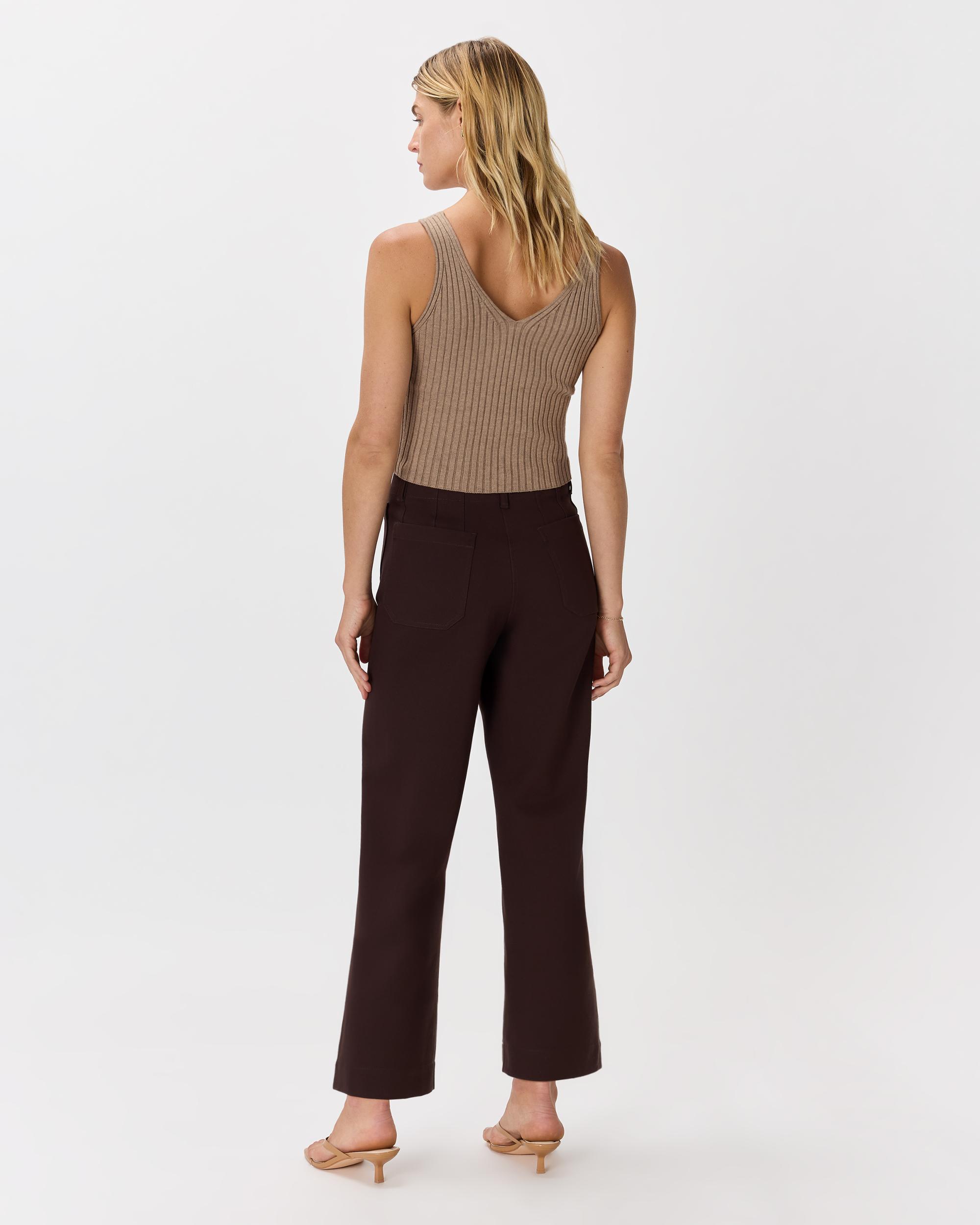 Quince | Women's Ultra-Stretch Ponte Cropped Wide Leg Pants Rayon Product Image