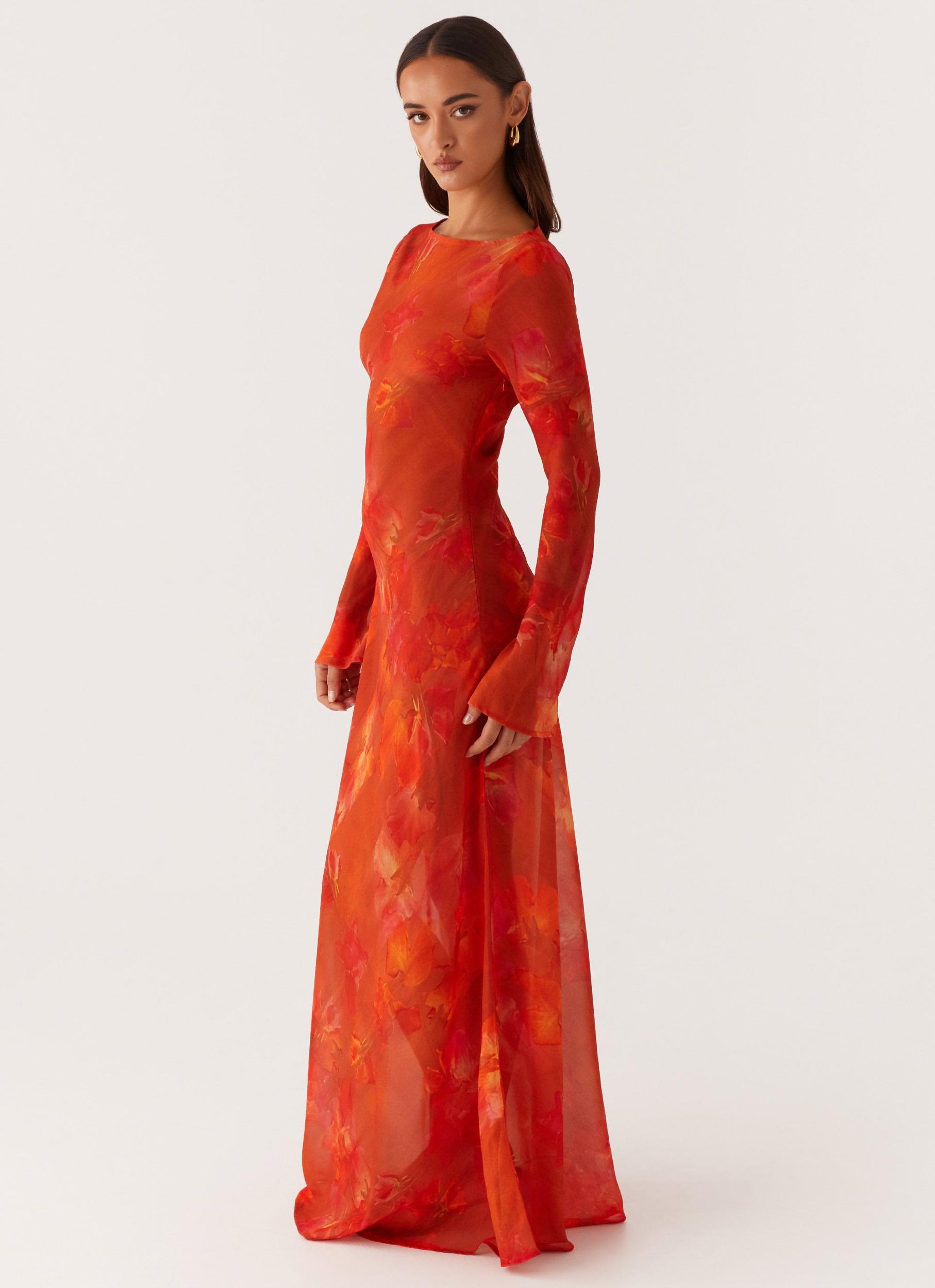Lorde Maxi Dress - Amber Product Image