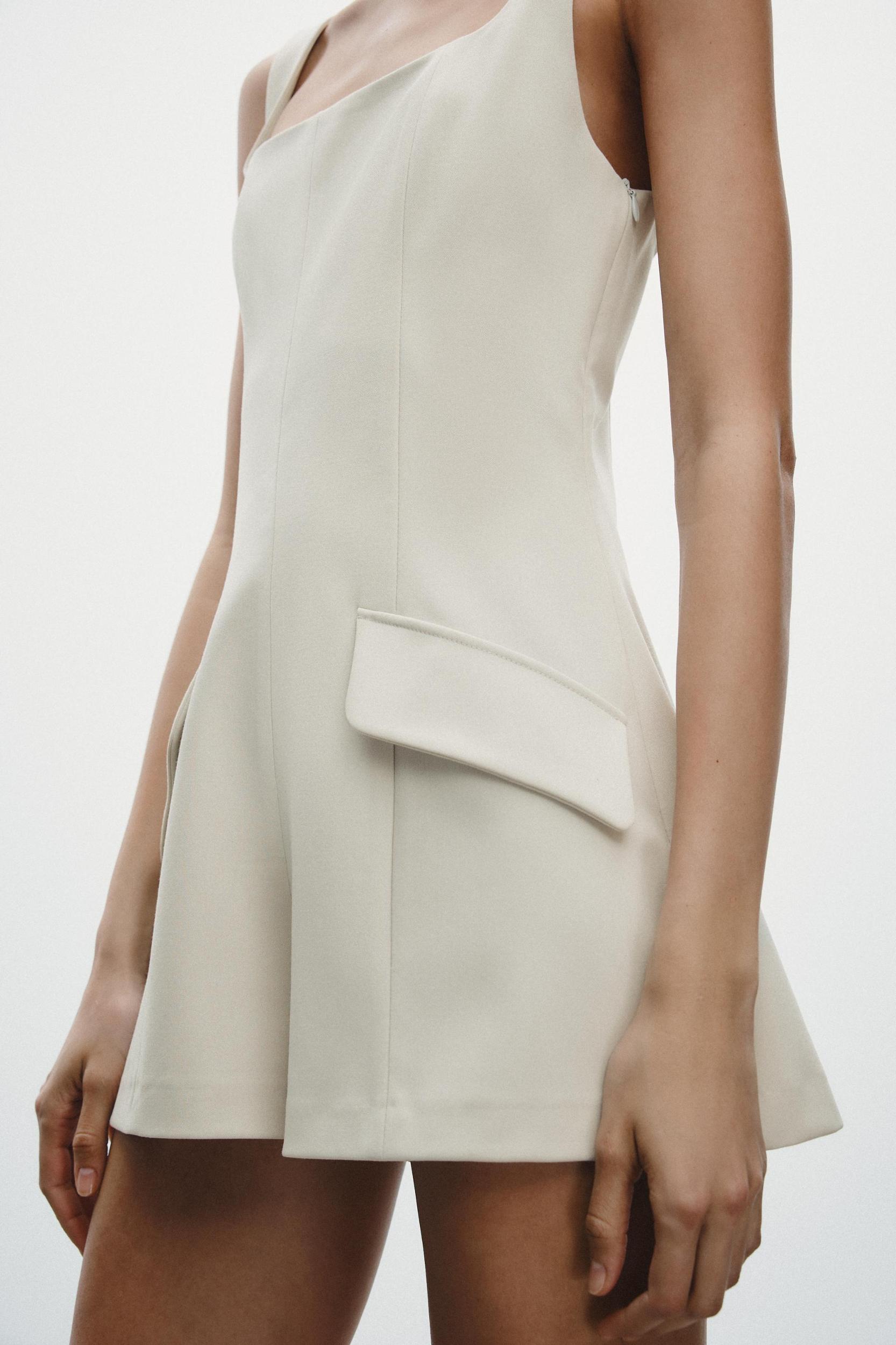 SHORT JUMPSUIT WITH STRAPS Product Image