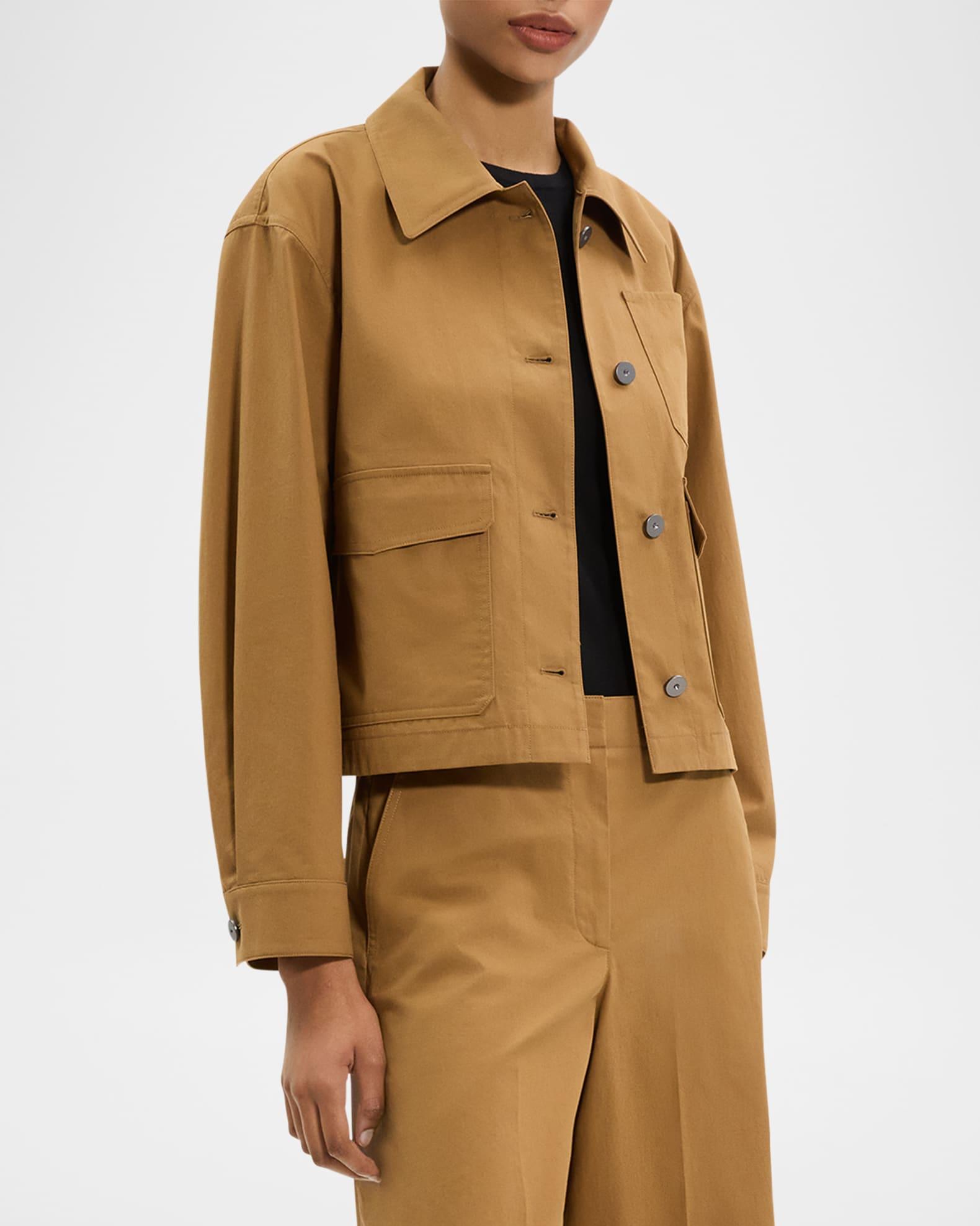Cropped Work Jacket Product Image
