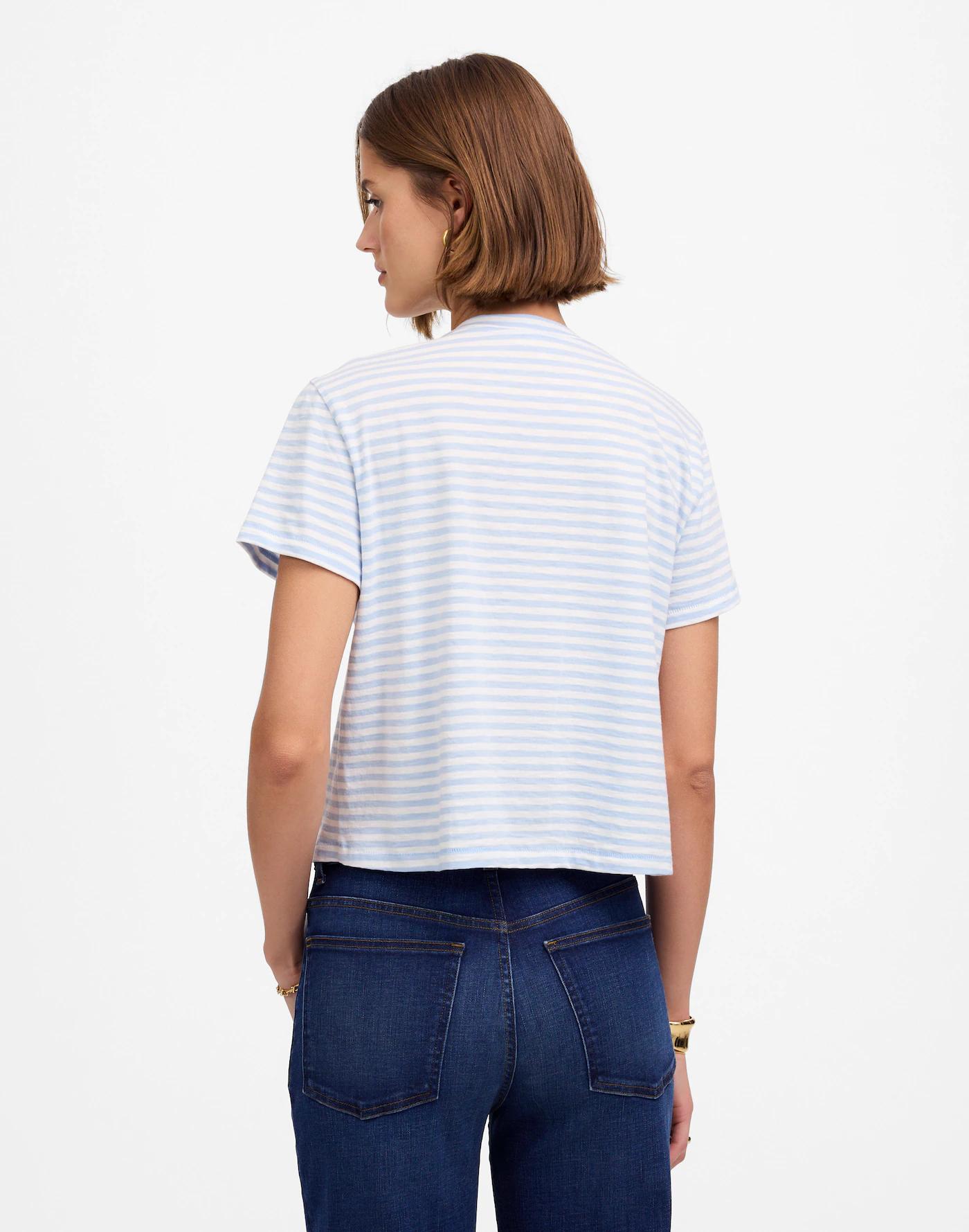 Slub Boxy-Crop Tee Product Image