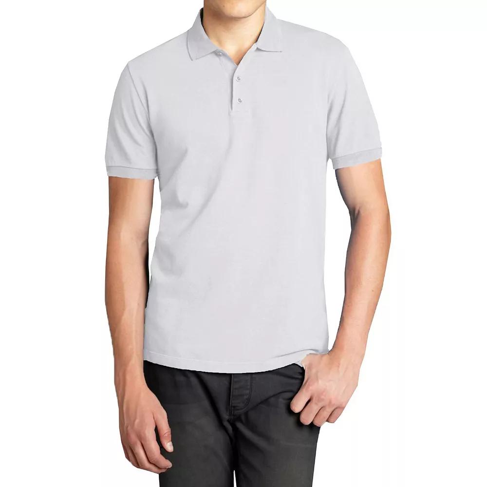 Men's Galaxy Short Sleeve Pique Golf Polo,  Product Image