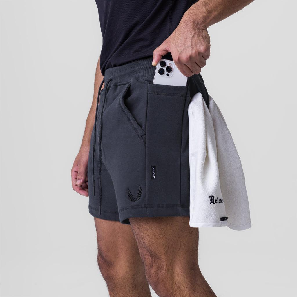 0867. Tech-Terry™ Sidelock Sweat Short - Olive Male Product Image