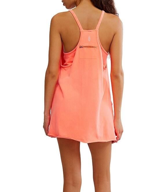 Free People FP Movement Hot Shot Scoop Neck Sleeveless Patch Pocket Mini Dress Product Image