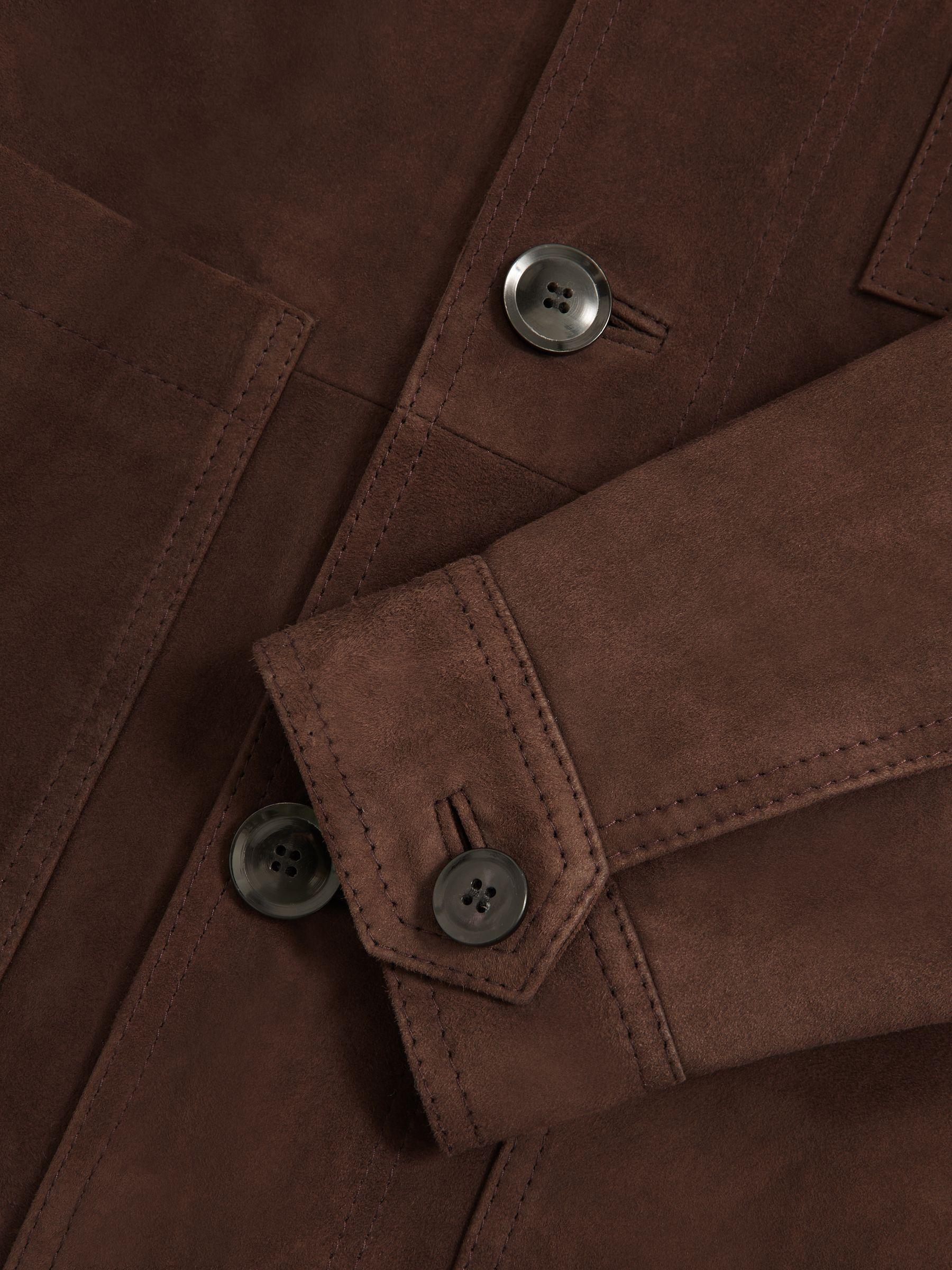 Jacket in Chocolate Brown Product Image