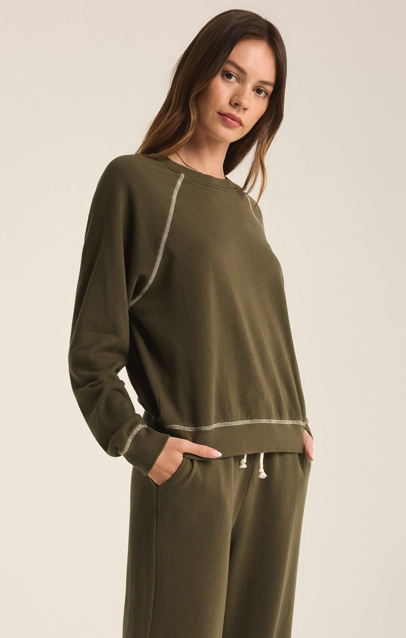 Saldana French Terry Sweatshirt Product Image