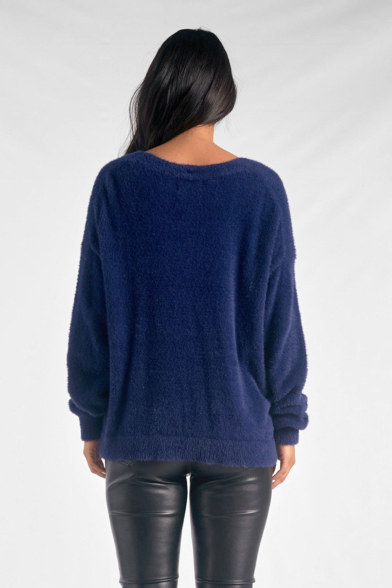 Rhinestone Button Cardigan Product Image