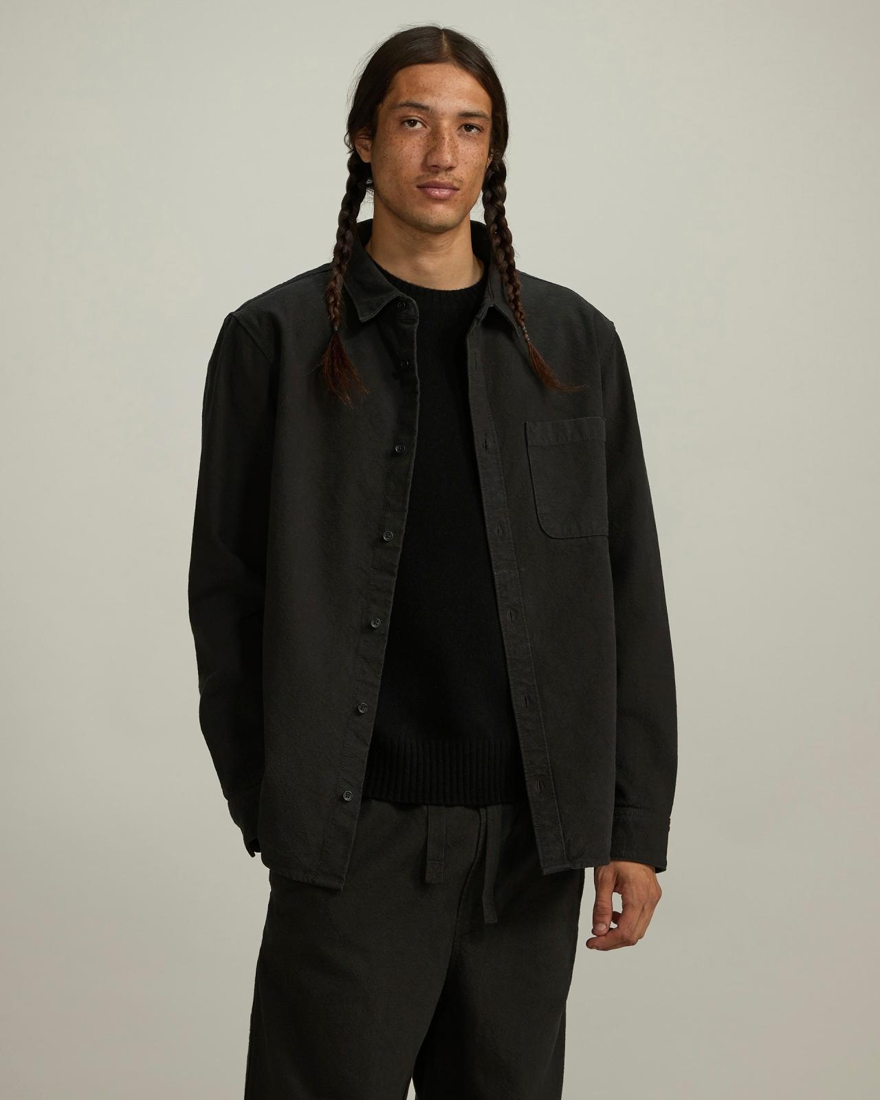 Mens Canvas Organic Cotton Overshirt Sweater by Everlane Product Image