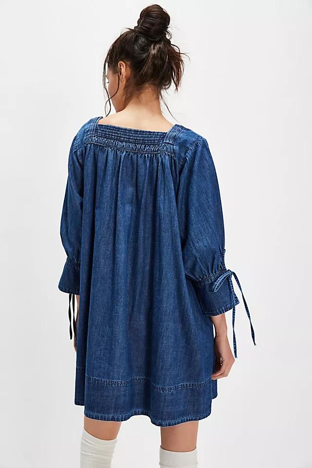 Sonora Denim Mini Dress Product Image