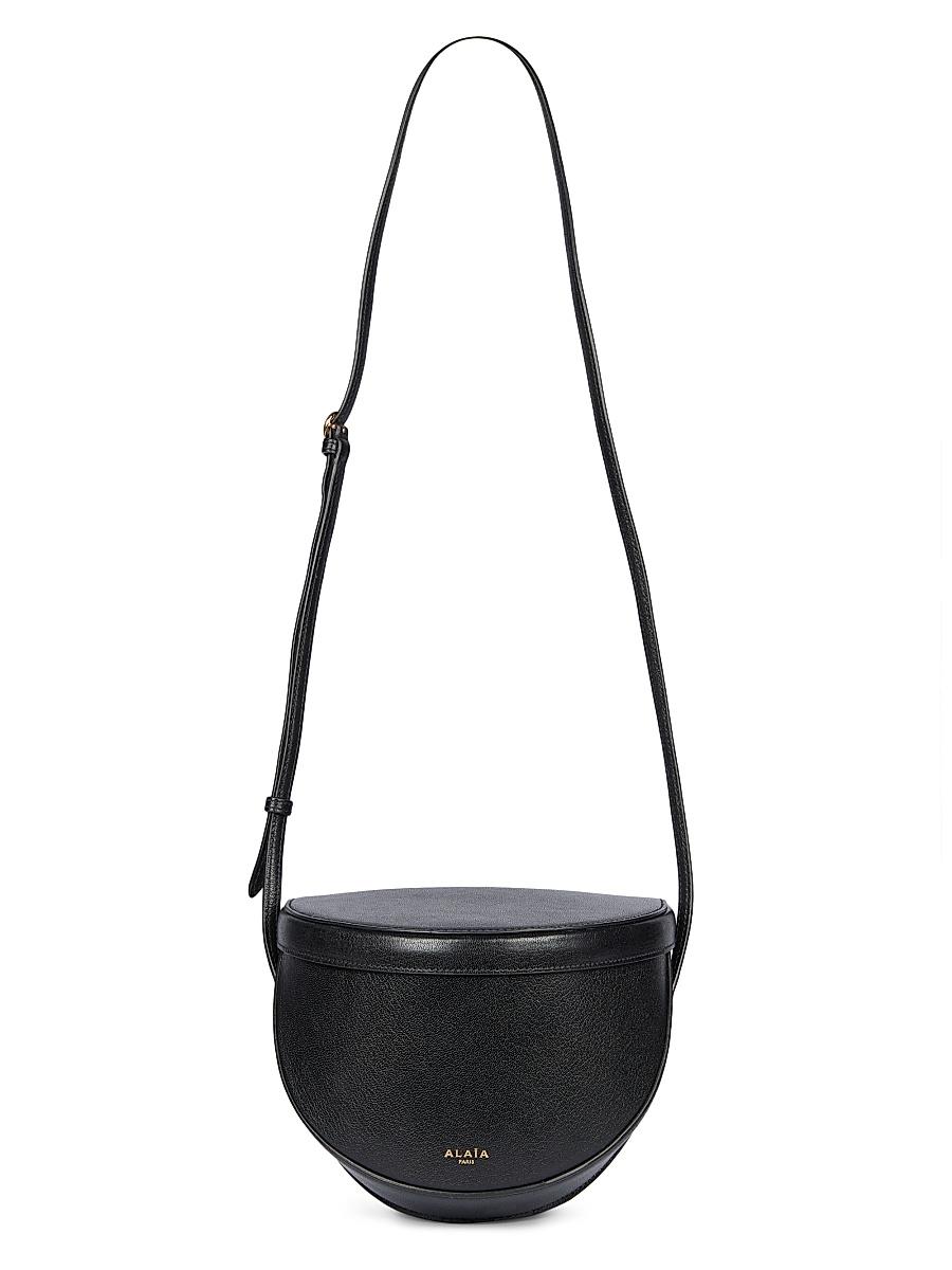 Womens Drum Leather Shoulder Bag Product Image