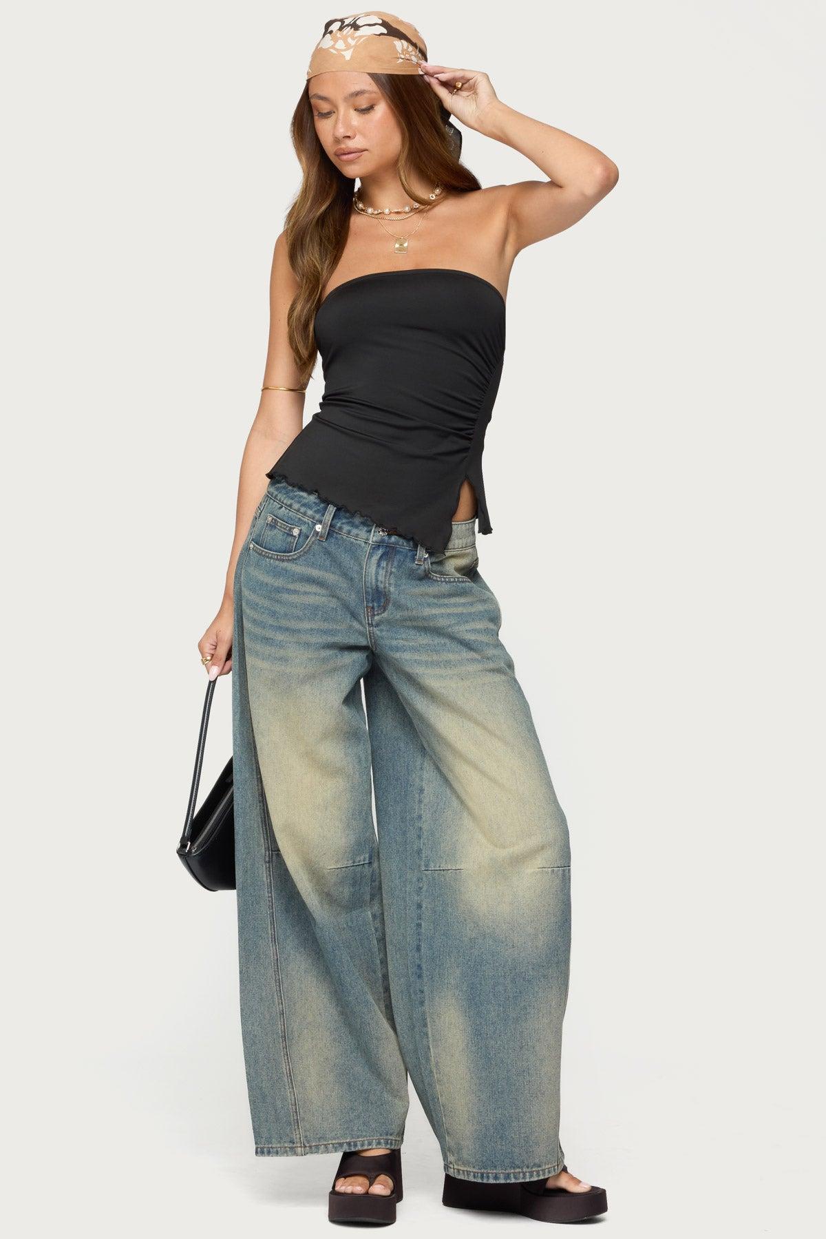 Belinda Asymmetric Tube Top Product Image