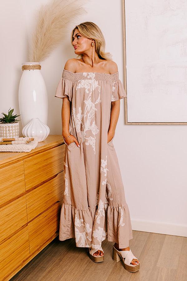 Livin' In The Moment Maxi Dress Product Image