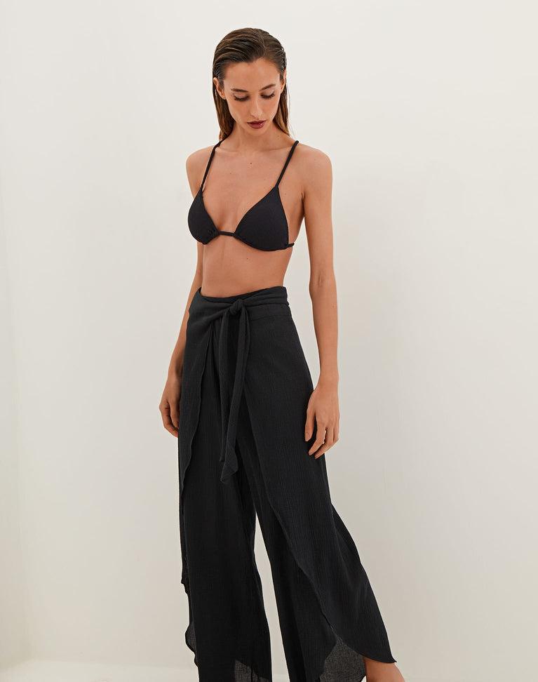 Bia Pareo Pants - Black Product Image