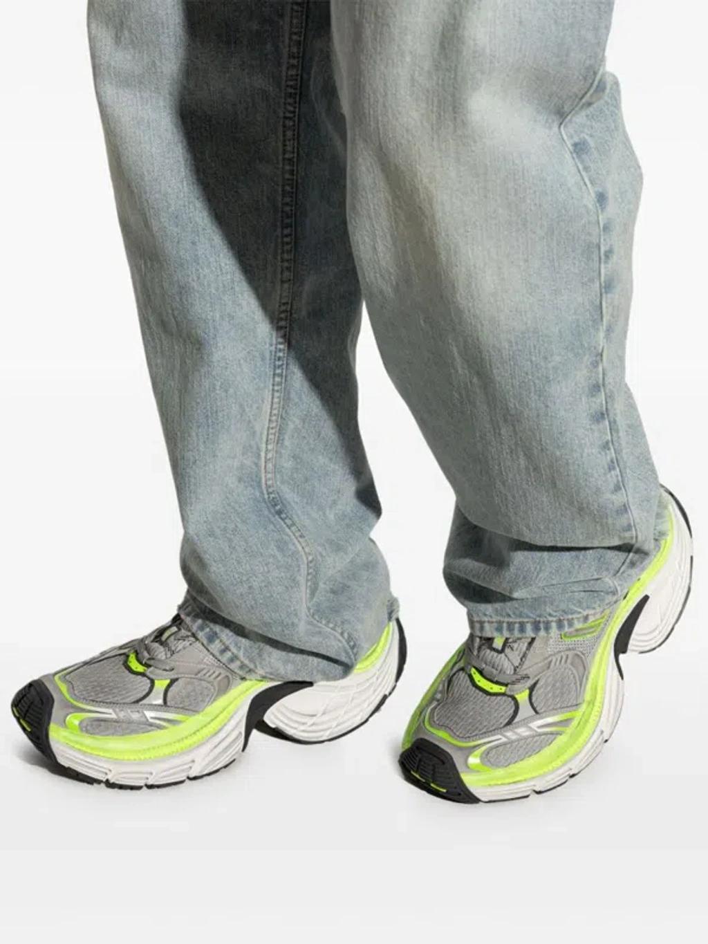 BALENCIAGA Multicolor Mesh And Rubber 6xl Sneakers In Multicolour Product Image