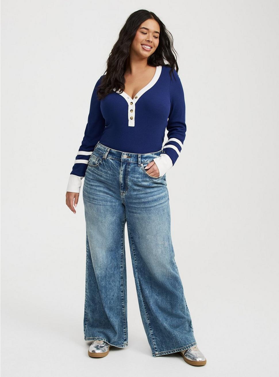 Henley Varsity Top Product Image