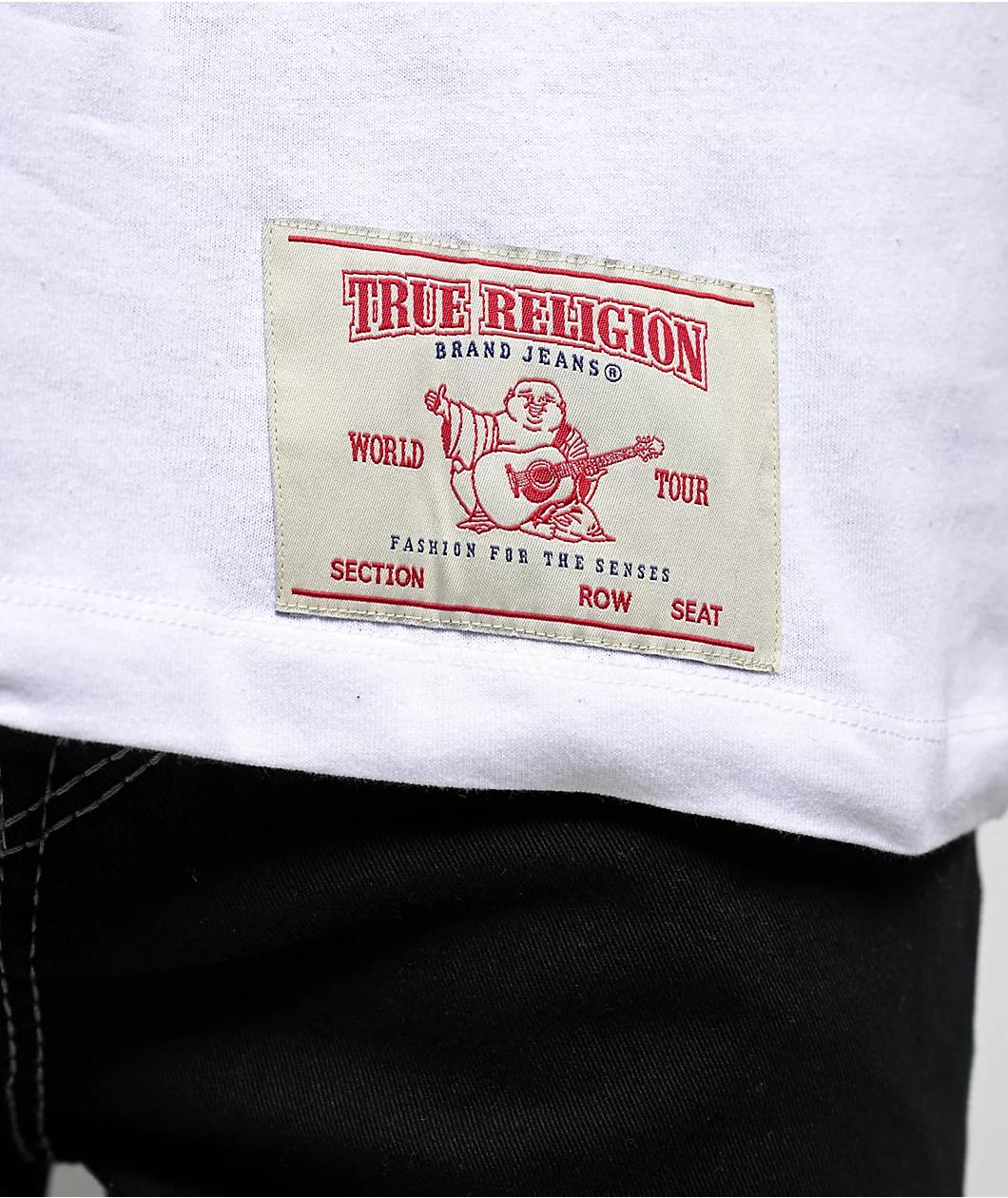True Religion SRS White T-Shirt Product Image