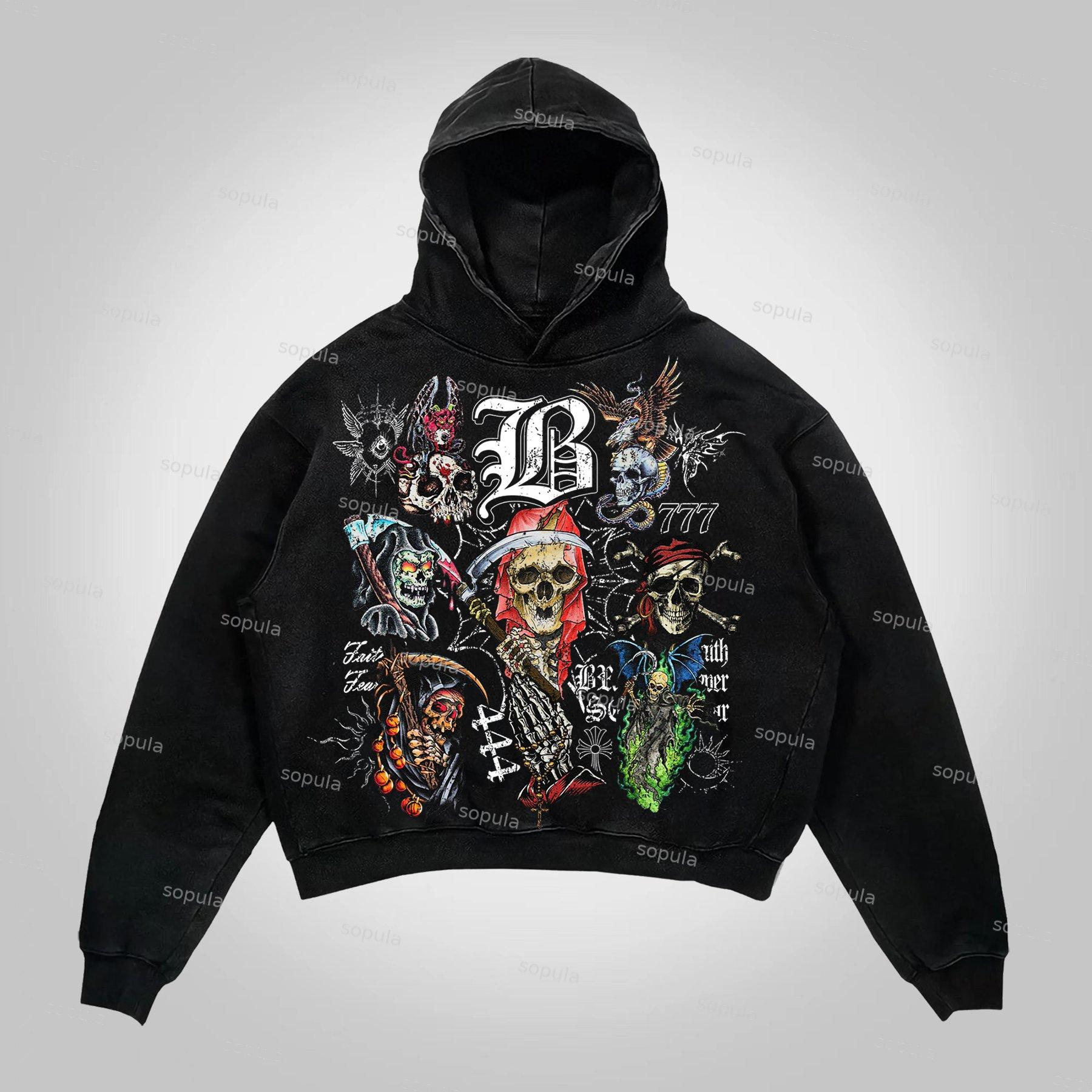 Sopula All We Need Is Love Graphic Print Hoodie Product Image