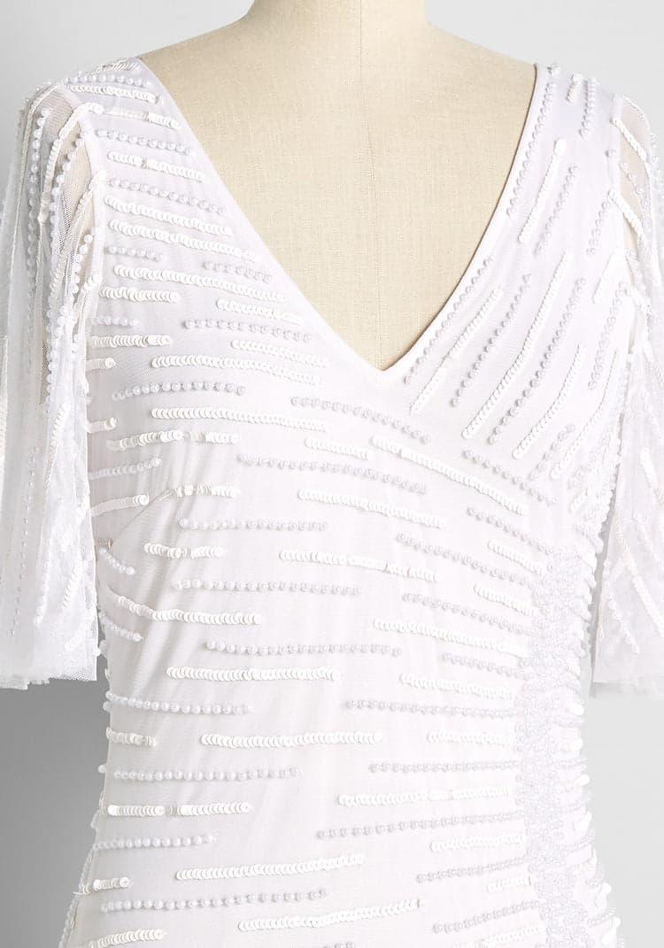 Breathtaking Beadwork Maxi Dress Product Image