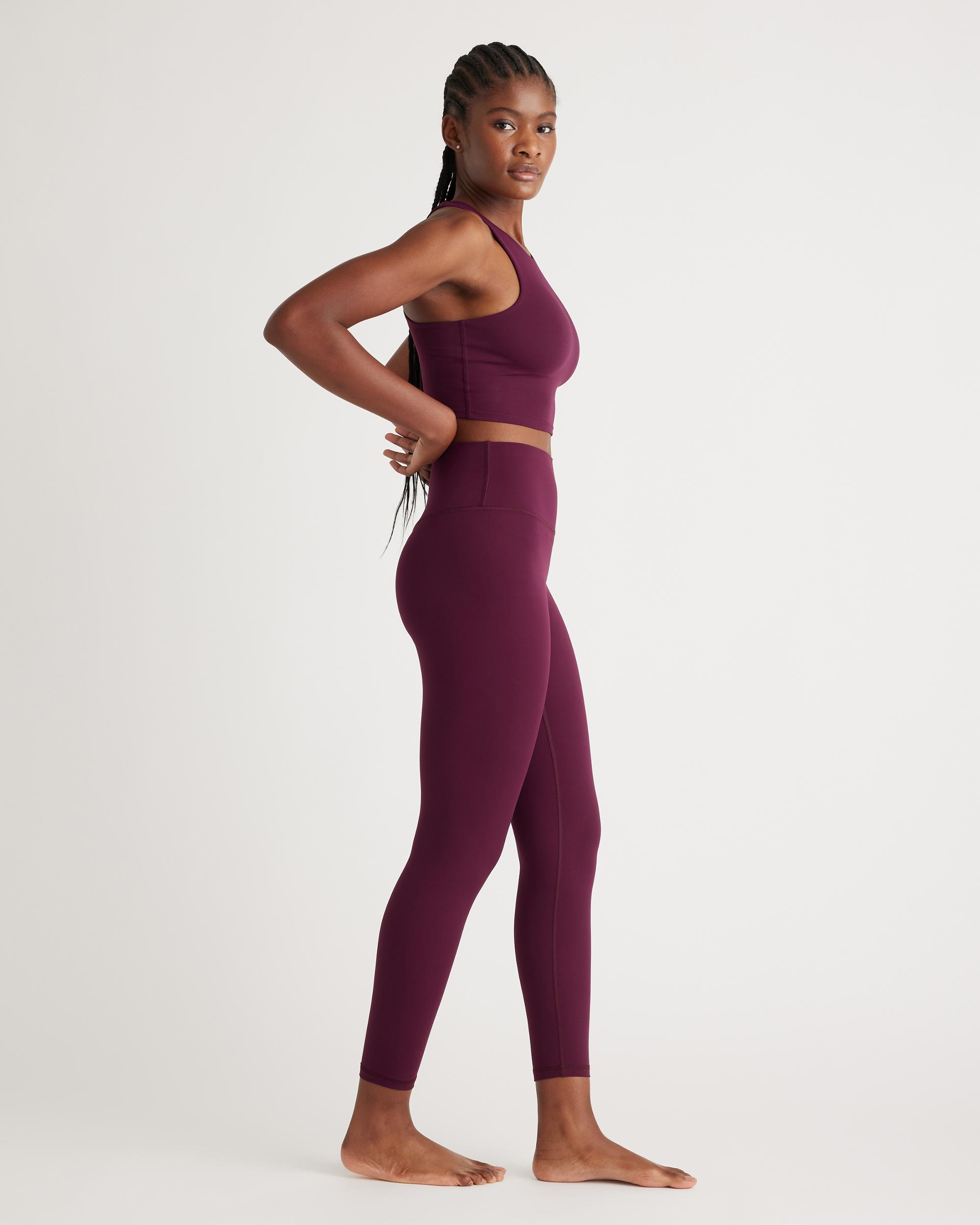 Quince | Women's Ultra-Form High-Neck Cropped Tank Top Nylon/Spandex Product Image