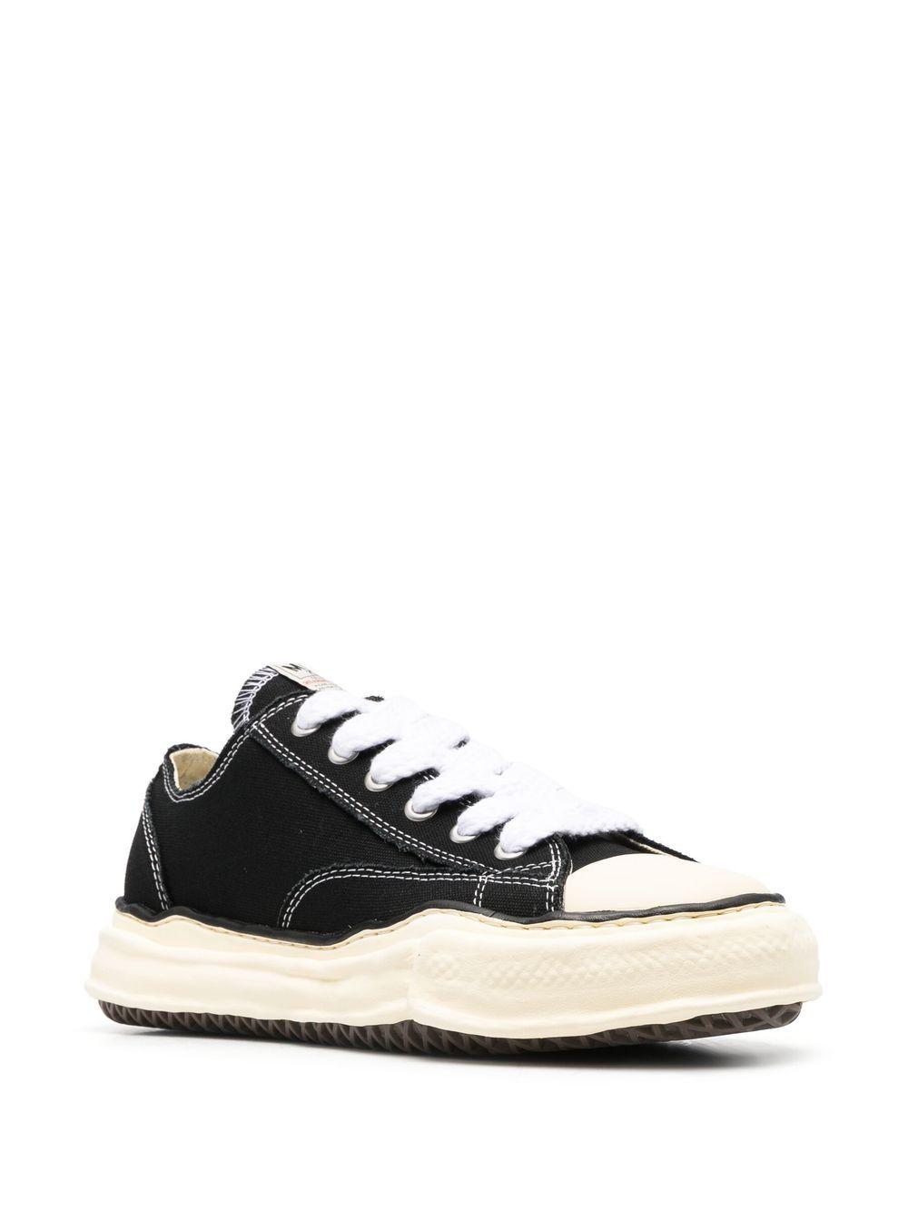 logo-patch lace-up sneakers Product Image