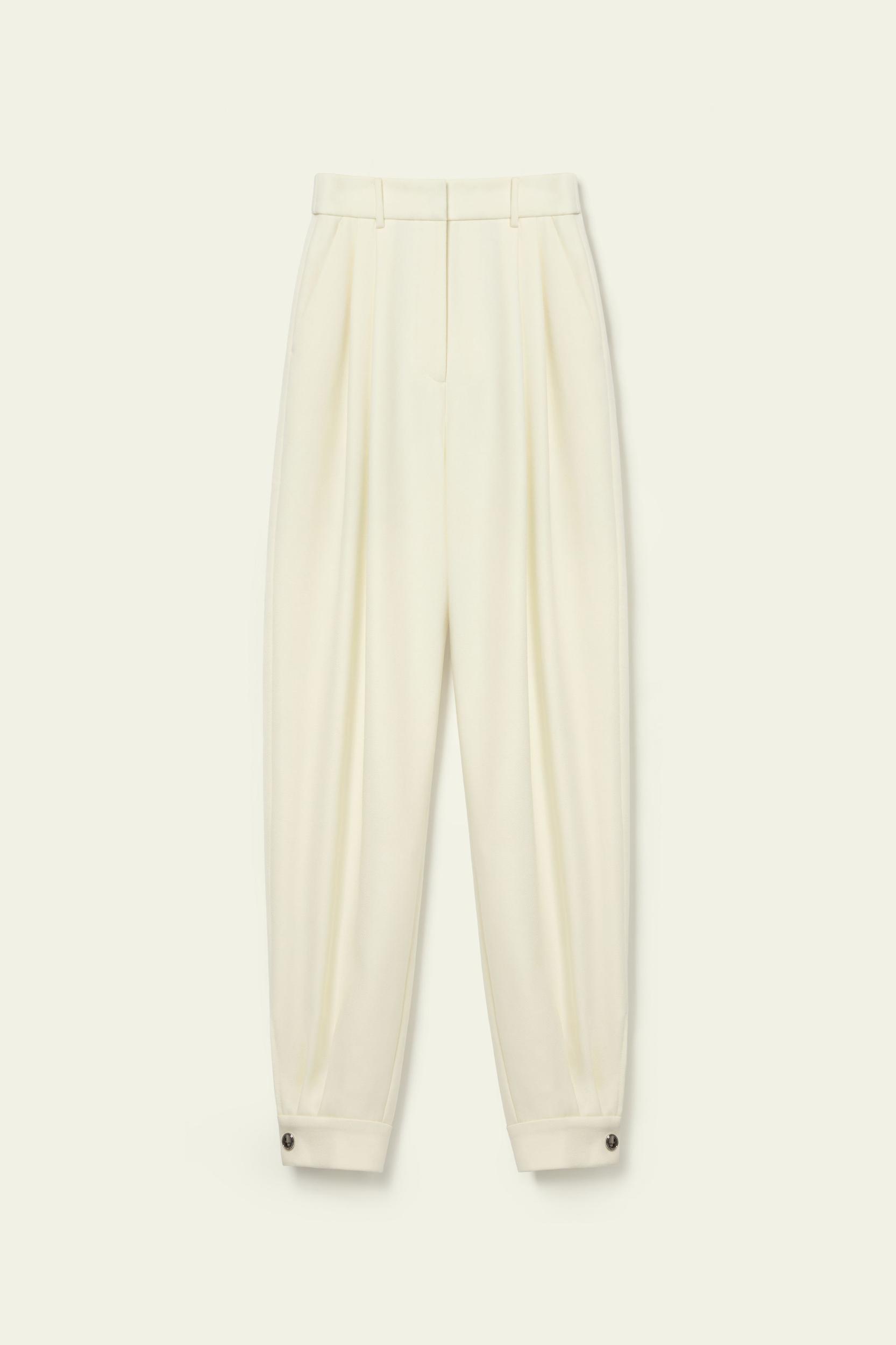 LSxES Silk-Wool Joggers with Pockets Product Image