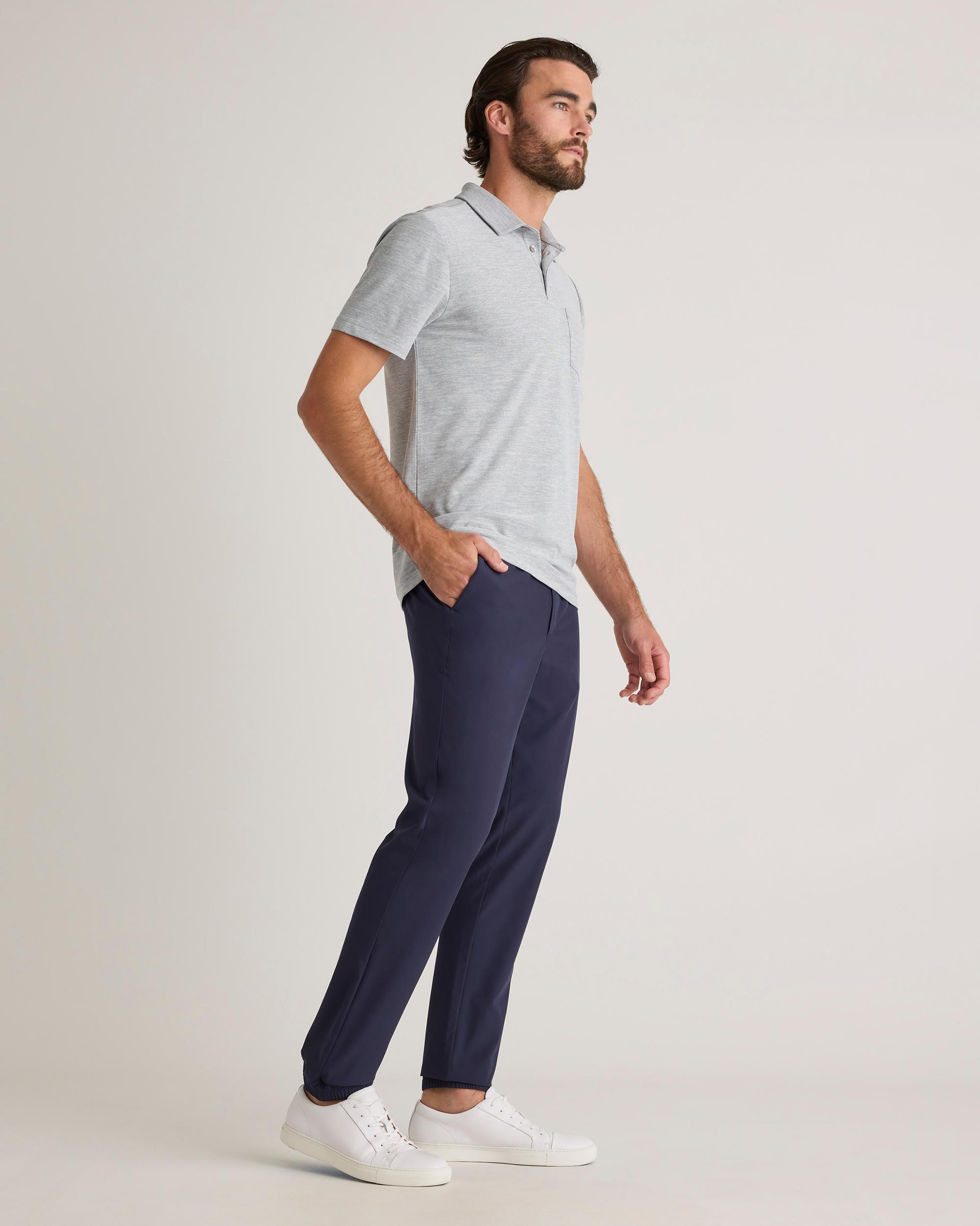 Quince | Men's ProPique Performance Polo Recycled Polyester Product Image