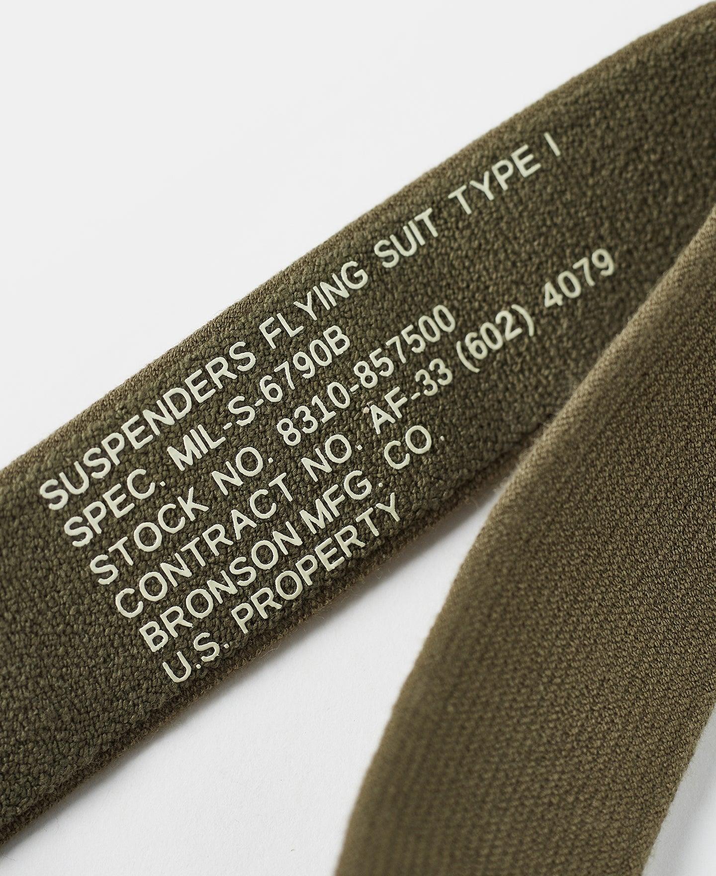 USAF X Back Suspenders - Navy Product Image