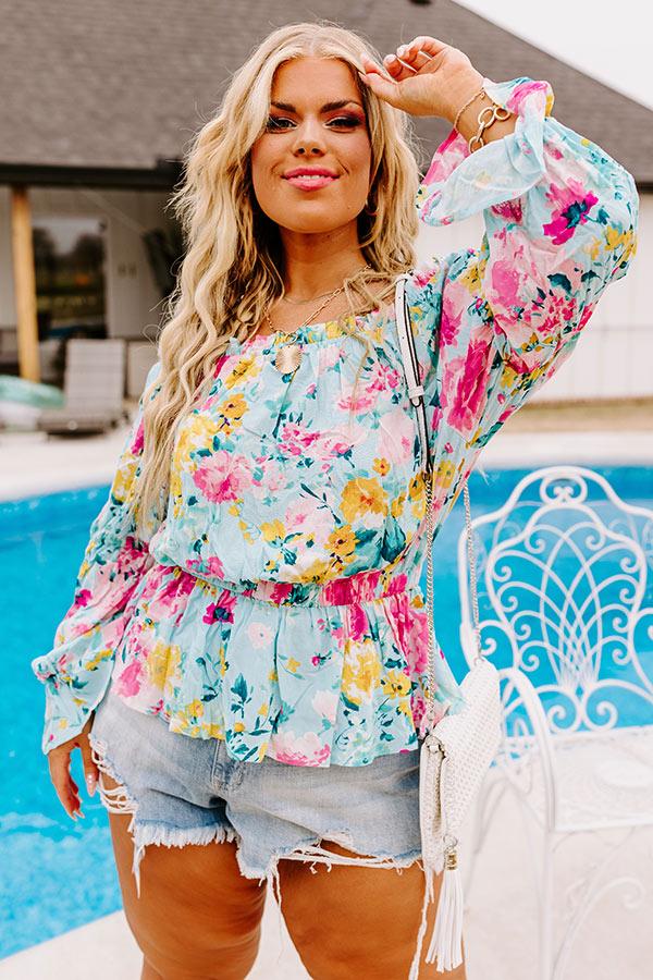 Sandy Shores Off Shoulder Top Curves Product Image