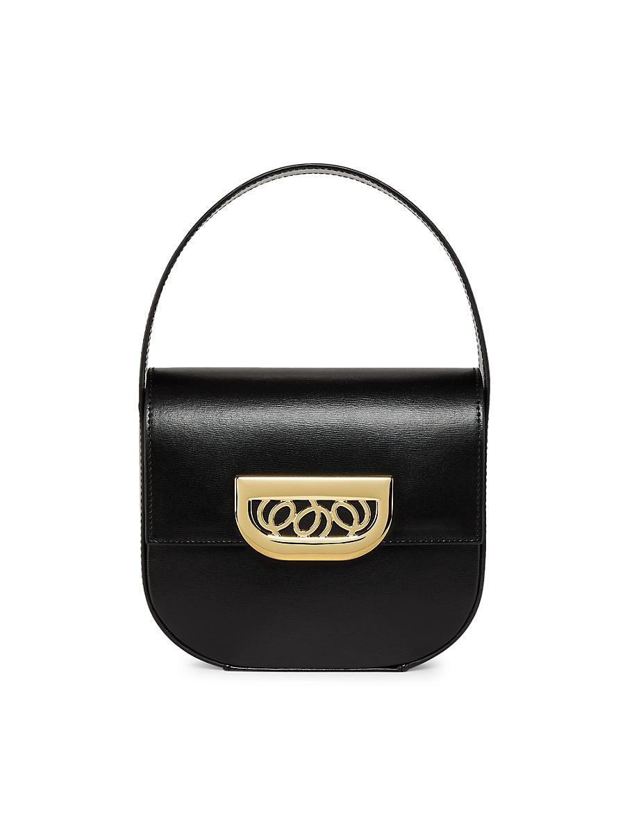 Womens Martin Jewel Leather Top Handle Bag Product Image