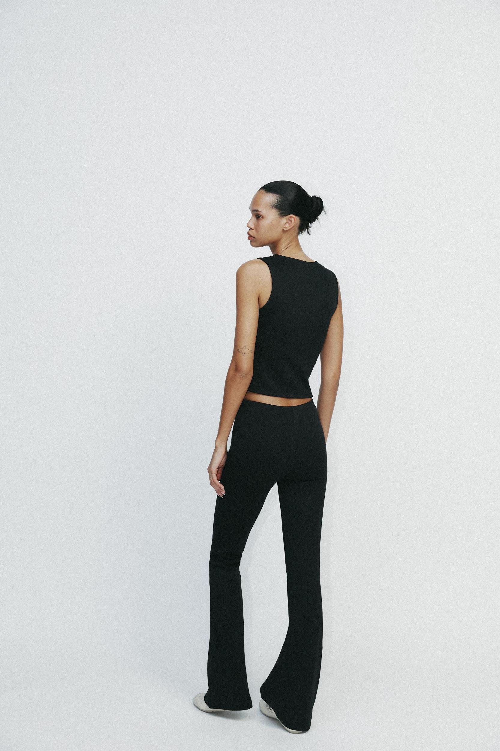 INTERLOCK FLARE PANTS Product Image