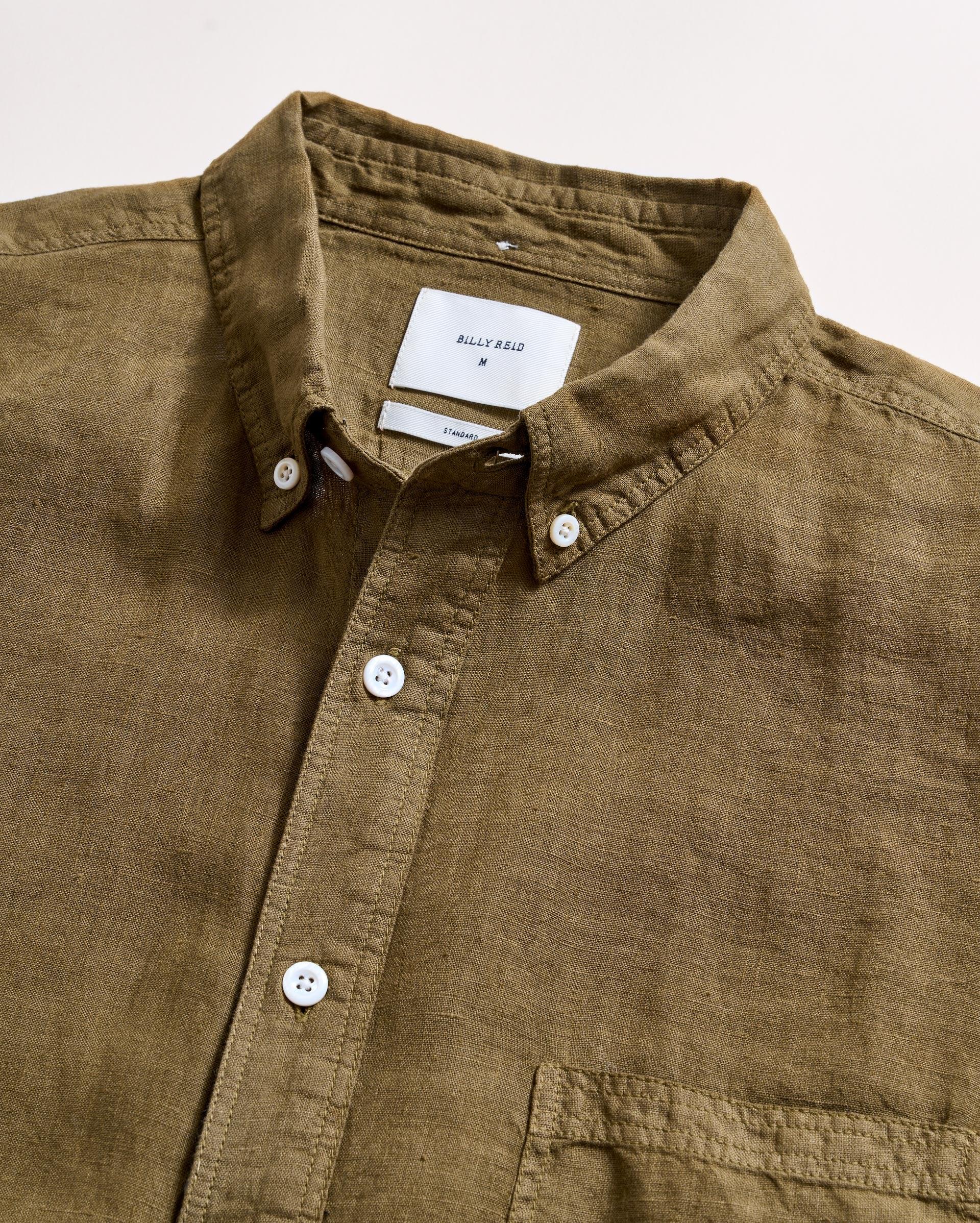 Tuscumbia Linen Shirt Button Down -  Product Image