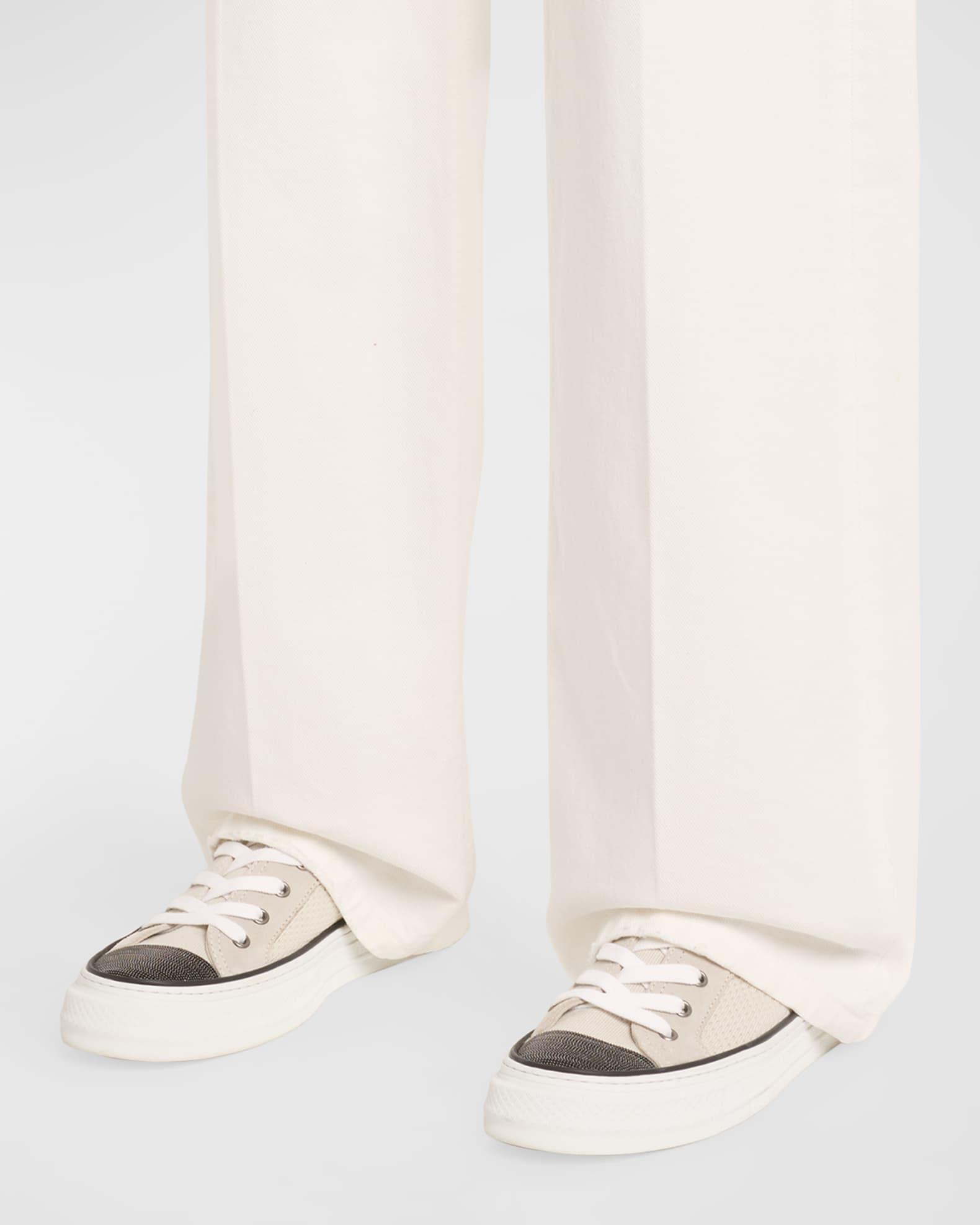 Knit Monili Cap-Toe Sneakers Product Image