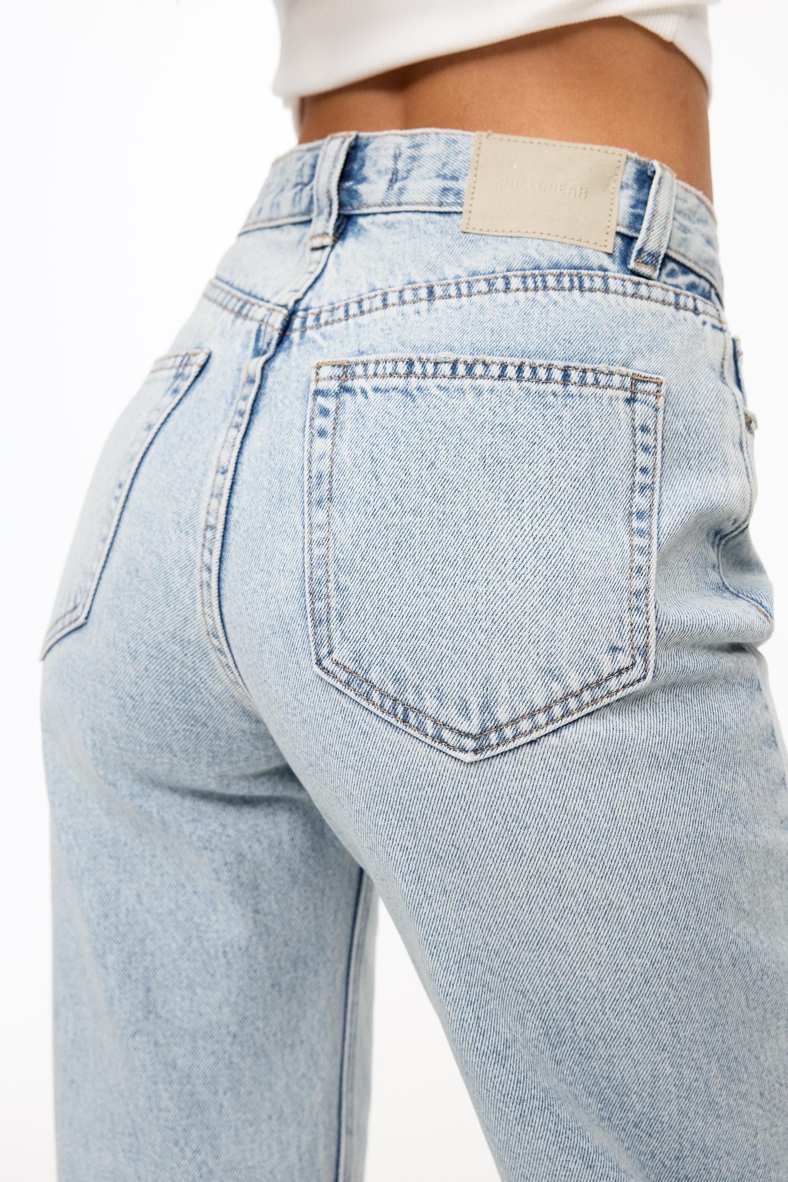 High-waist mom jeans Product Image