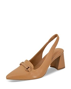 Gentle Souls by Kenneth Cole Womens Dionne Pointed Toe Slingback Pumps Product Image