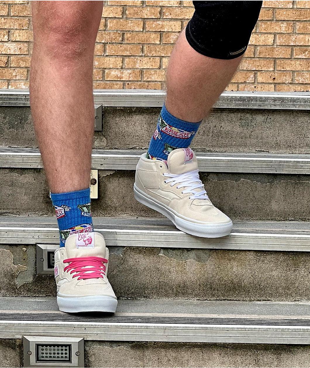 Vans Skate Half Cab Turtledove Skate Shoes Product Image