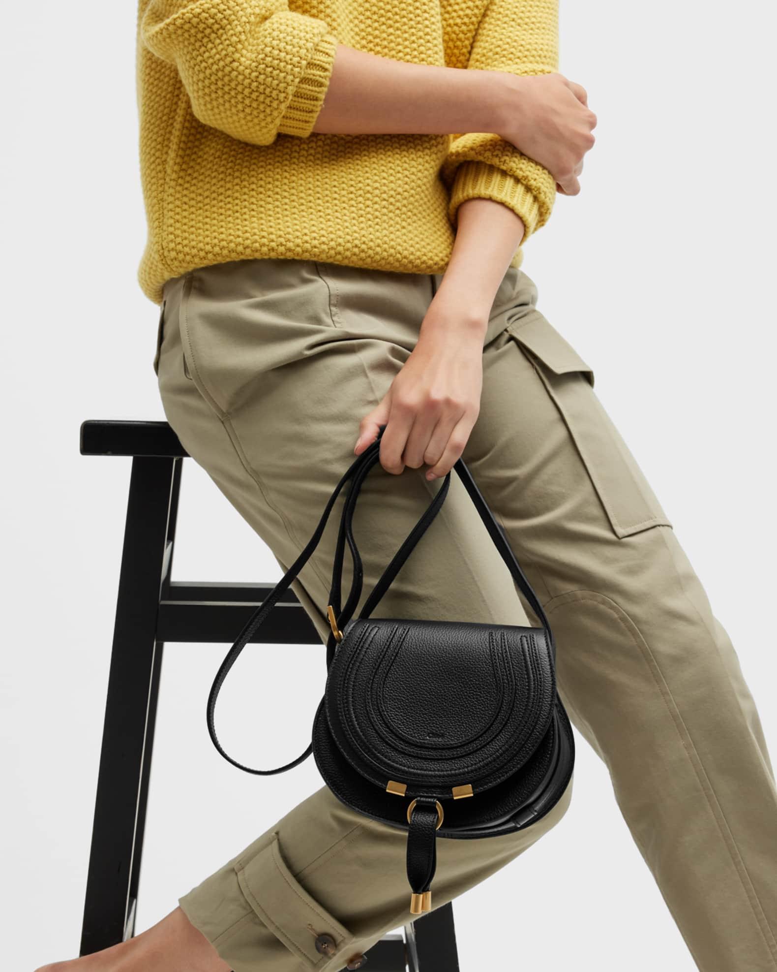 Marcie Small Crossbody Bag in Grained Calfskin Product Image